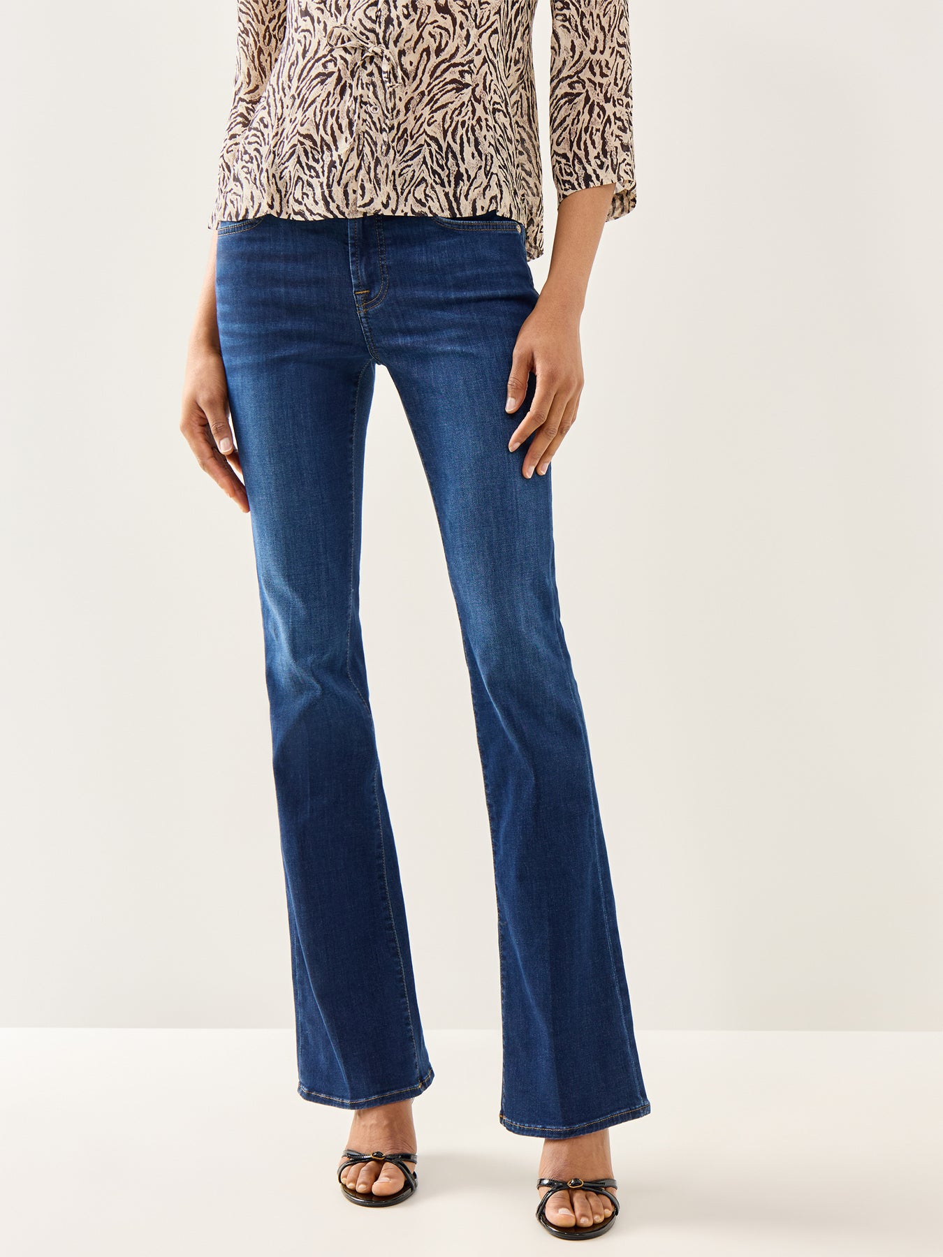 Bootcut Bair Jeans Rinsed Indigo
