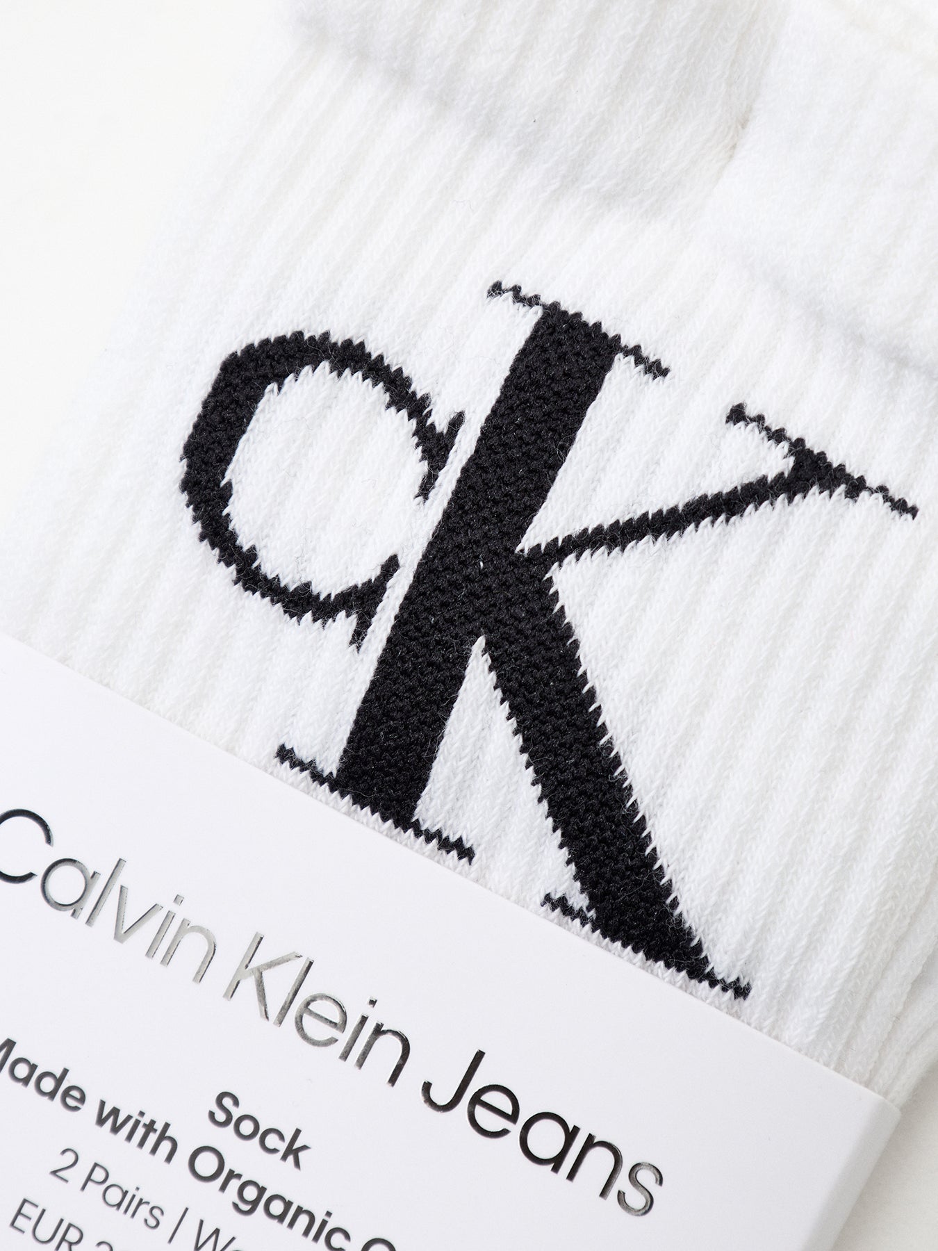 Calvin  Klein Jeans Women Sock 2P Monogram