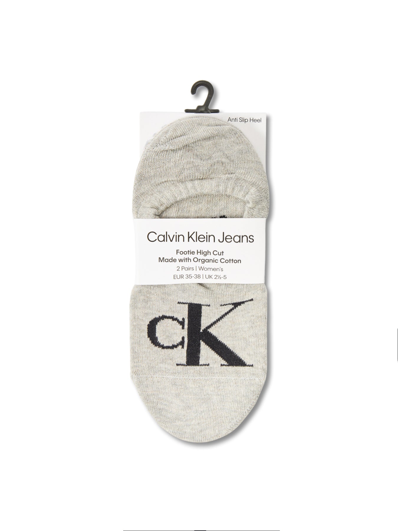 CKJ Women Foot High Cut 2P Monogram