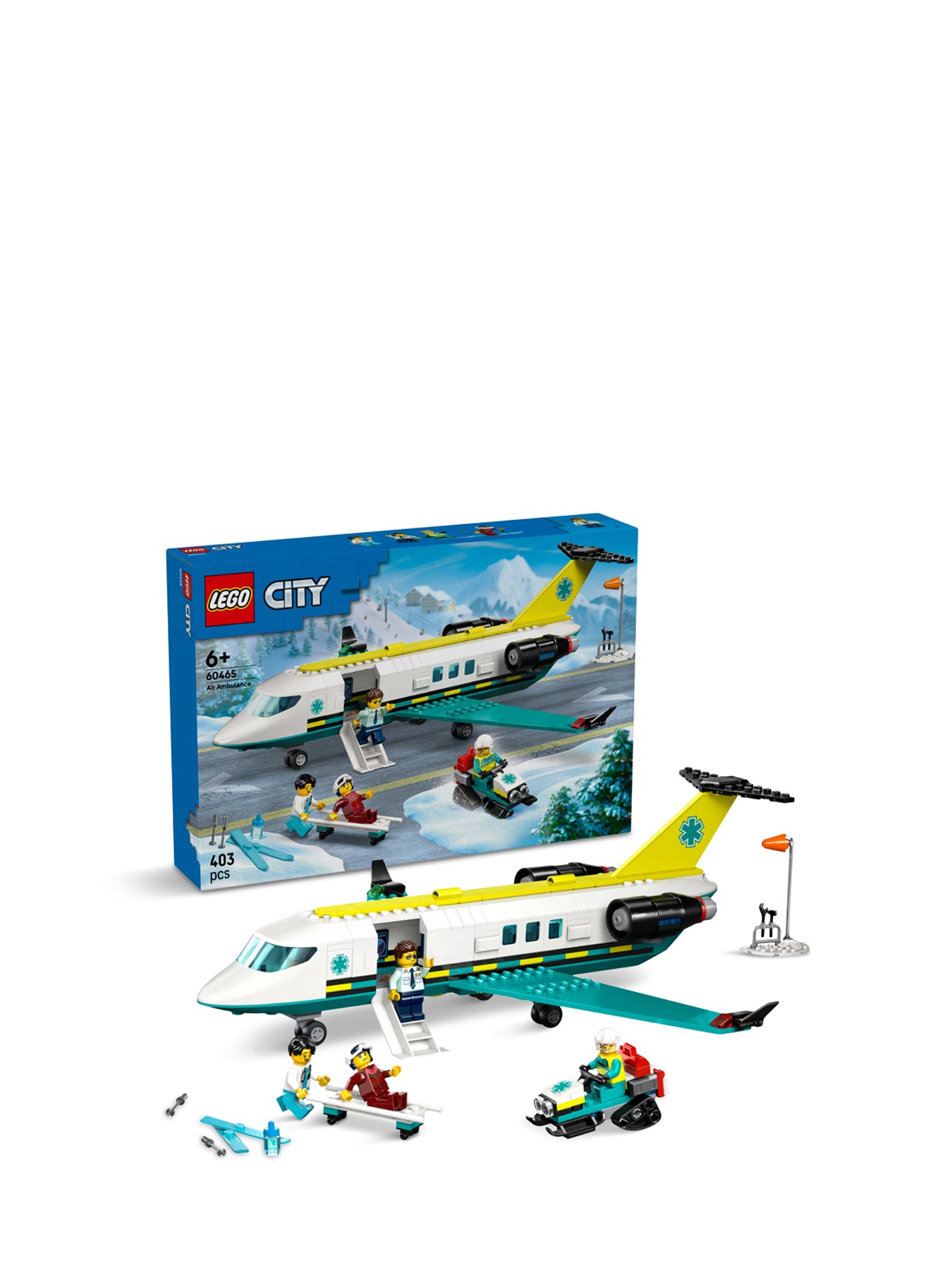 Emergency Air Ambulance Airplane 60465