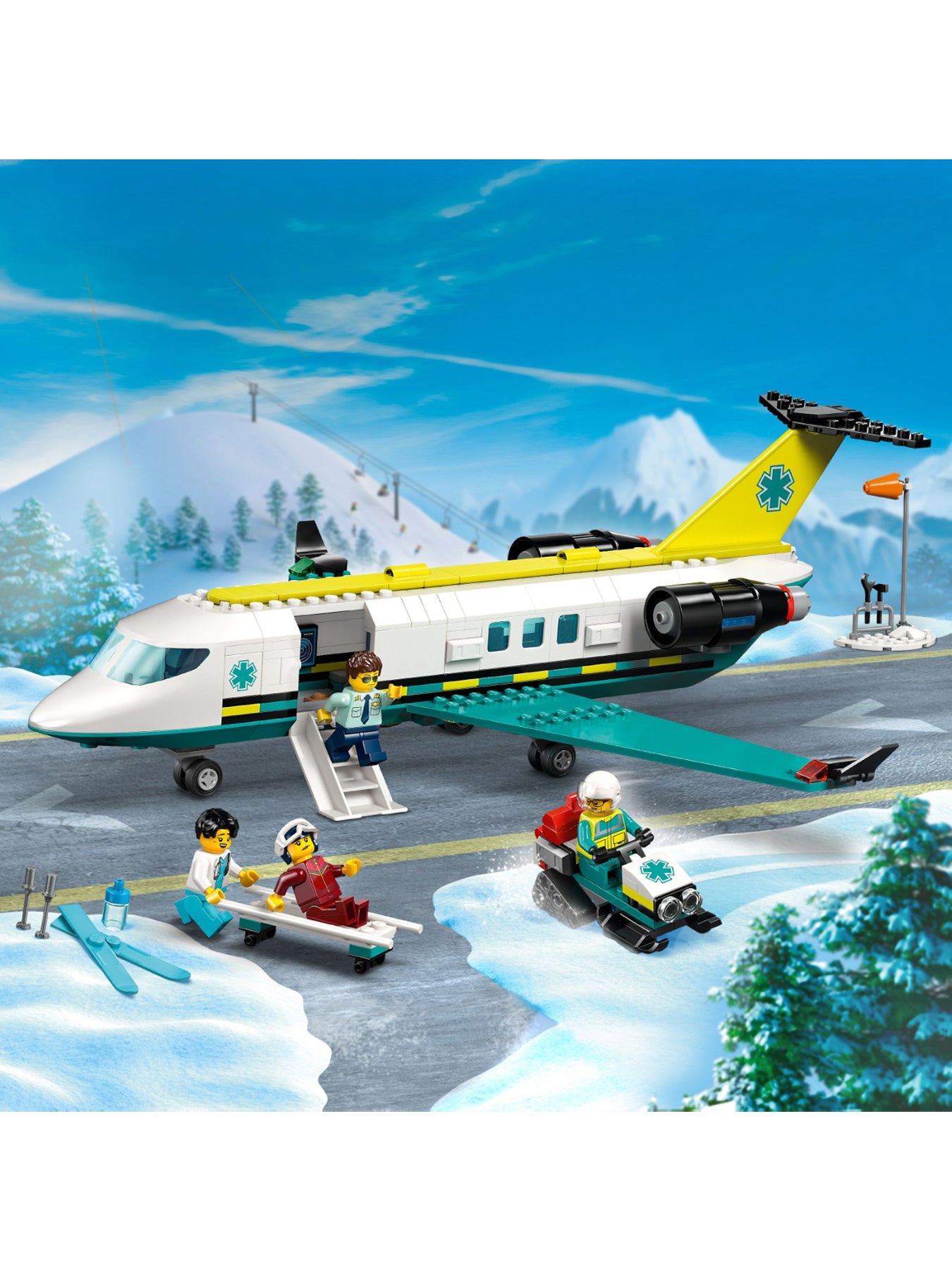 Emergency Air Ambulance Airplane 60465