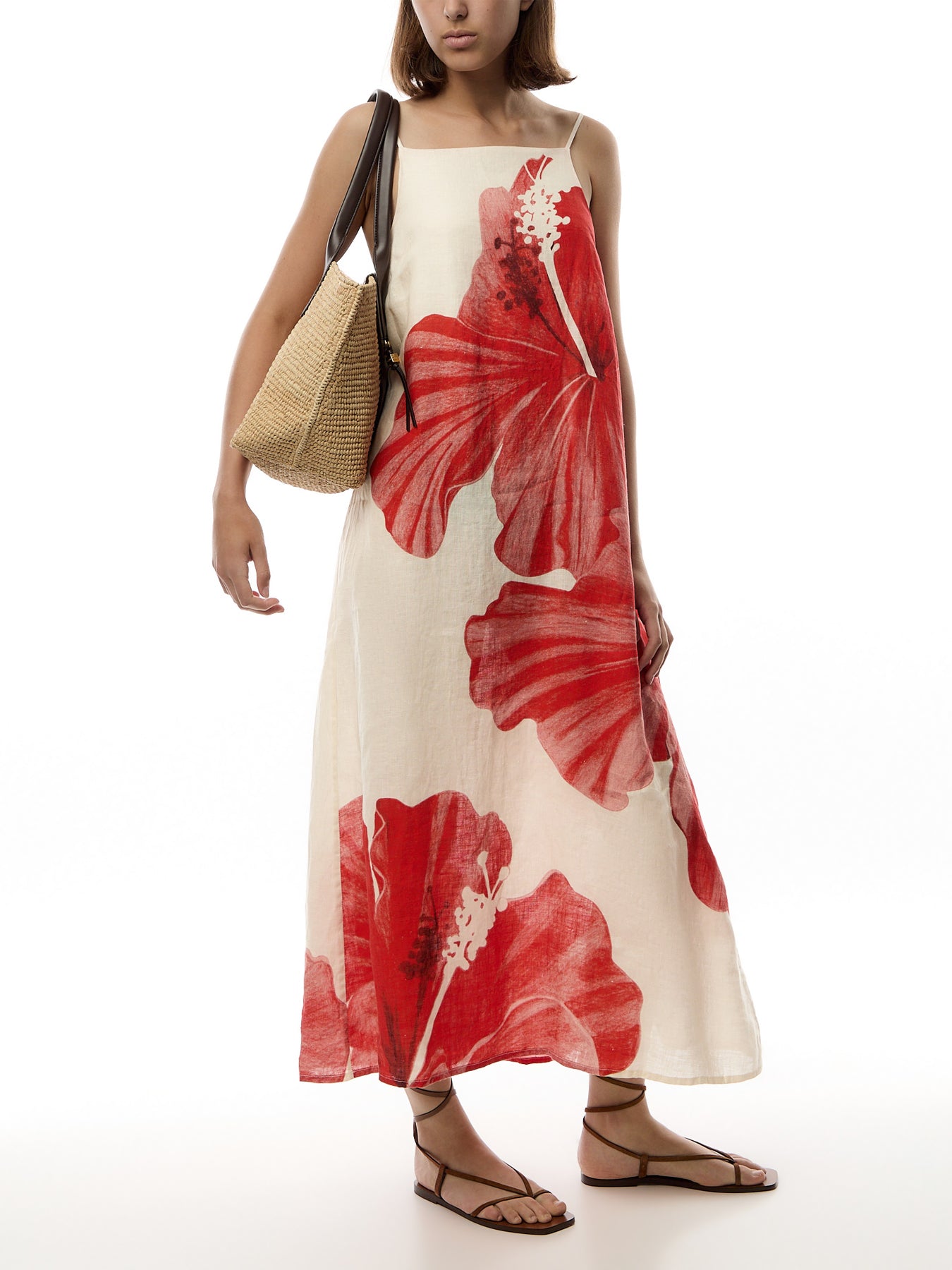 Grand Hibiscus Square Nightie