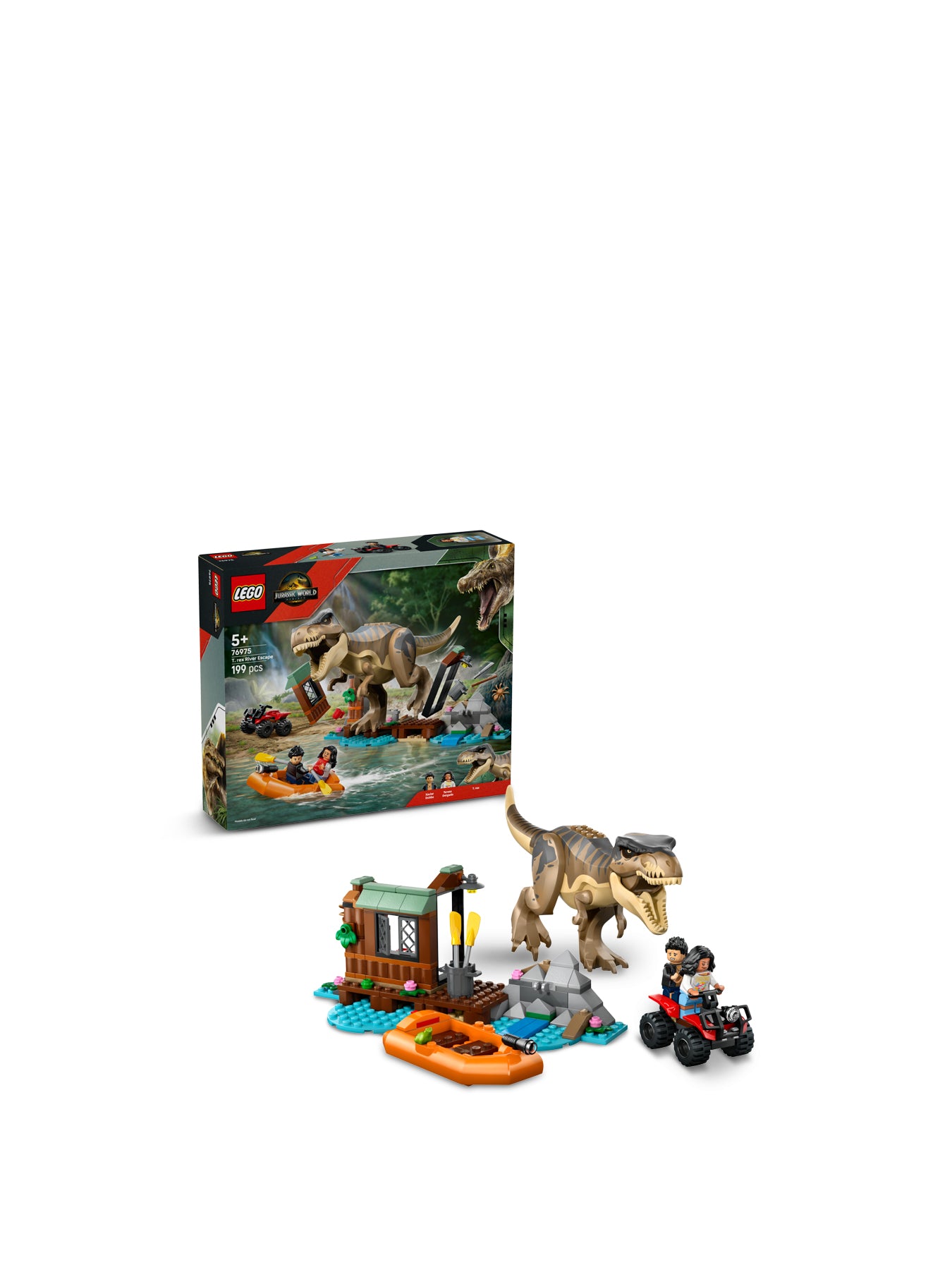 Jurassic World T. rex River Escape Toy 76975