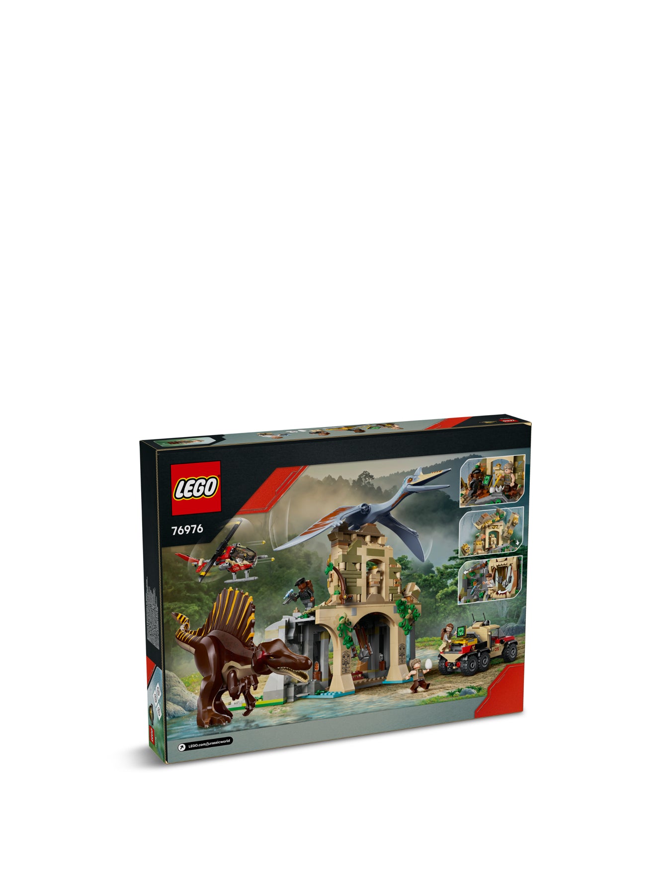 Jurassic World Spinosaurus & Quetzalcoatlus Air Mission 76976
