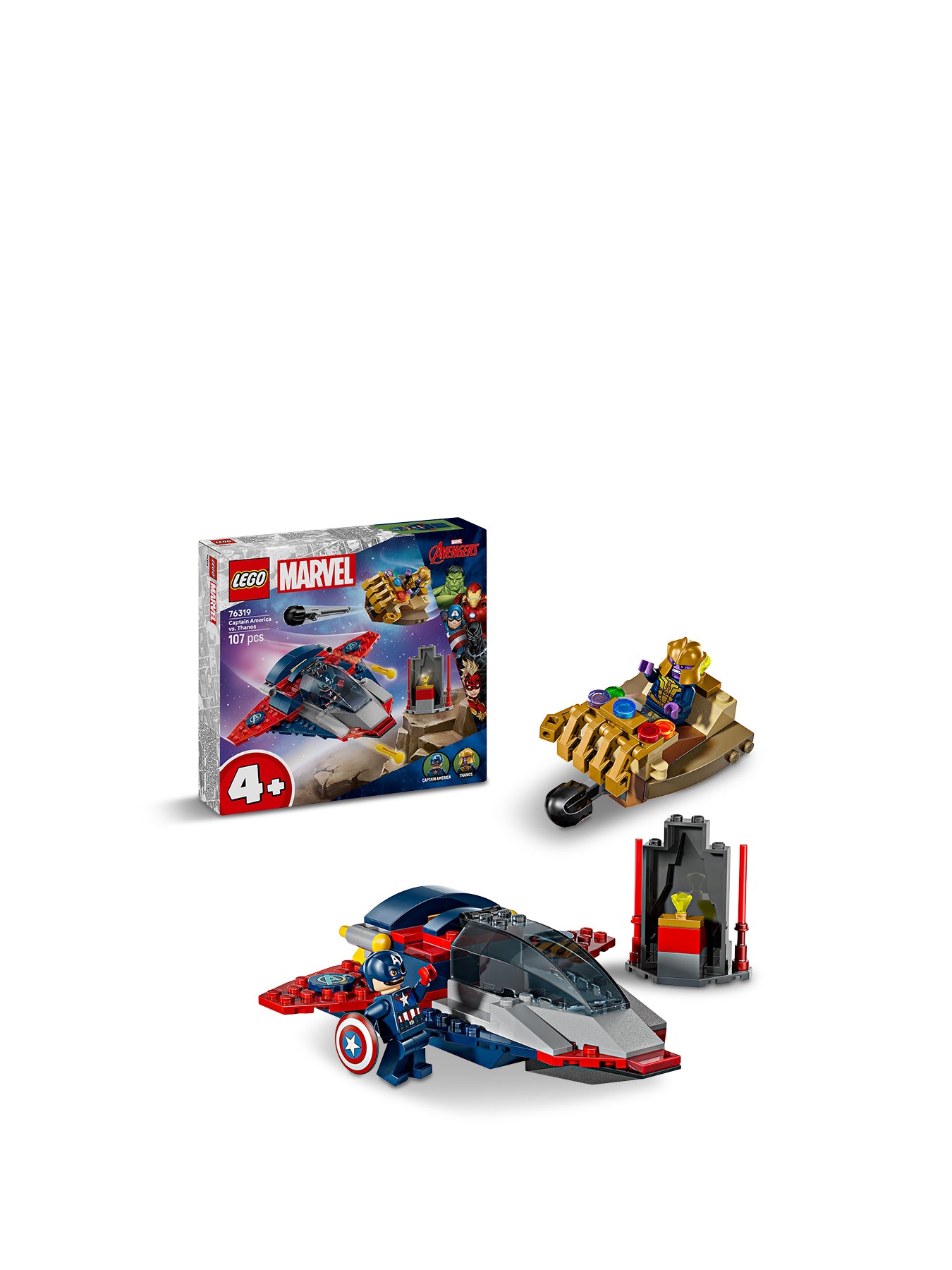 LEGO ǀ Marvel Captain America vs. Thanos Set 76319