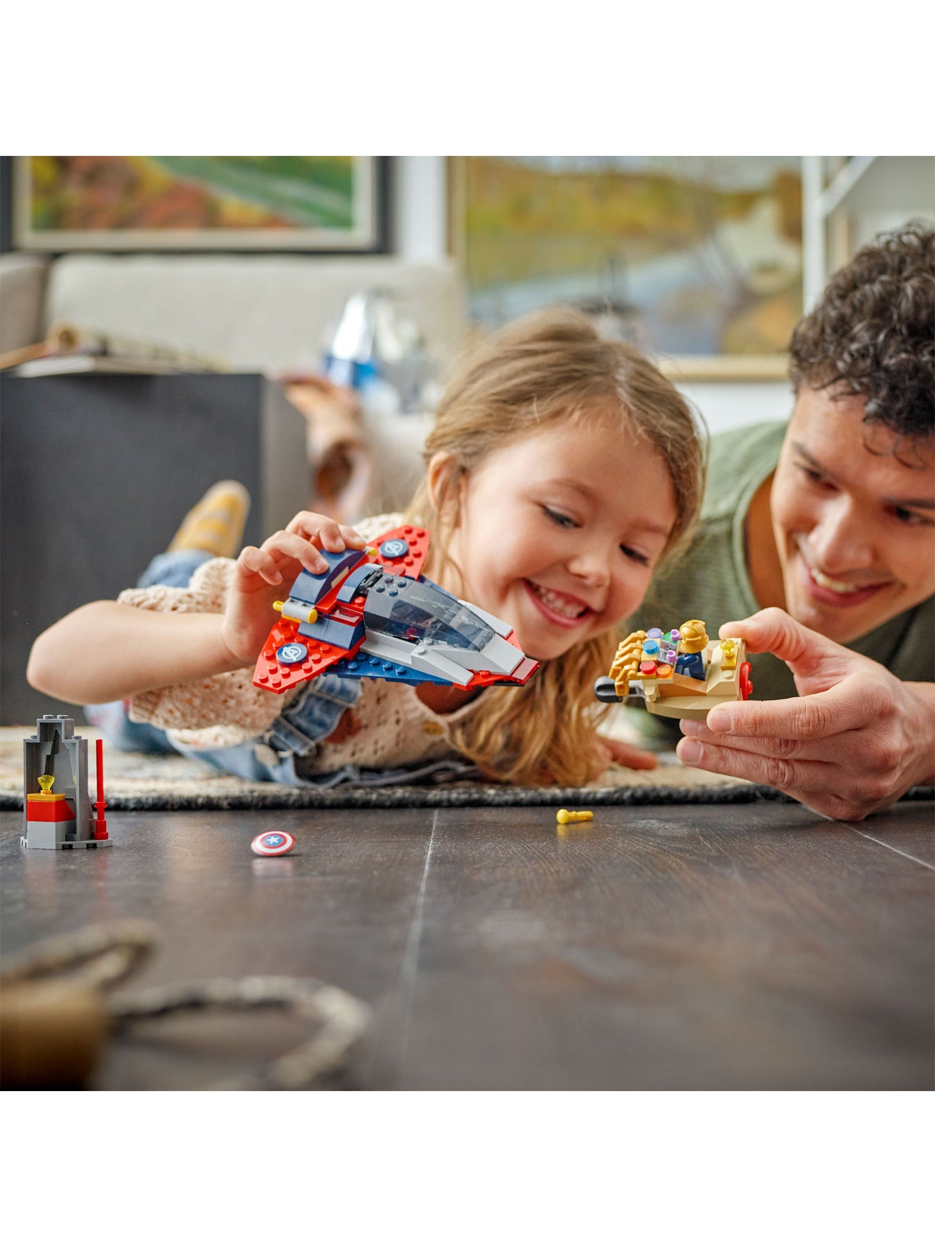 LEGO ǀ Marvel Captain America vs. Thanos Set 76319