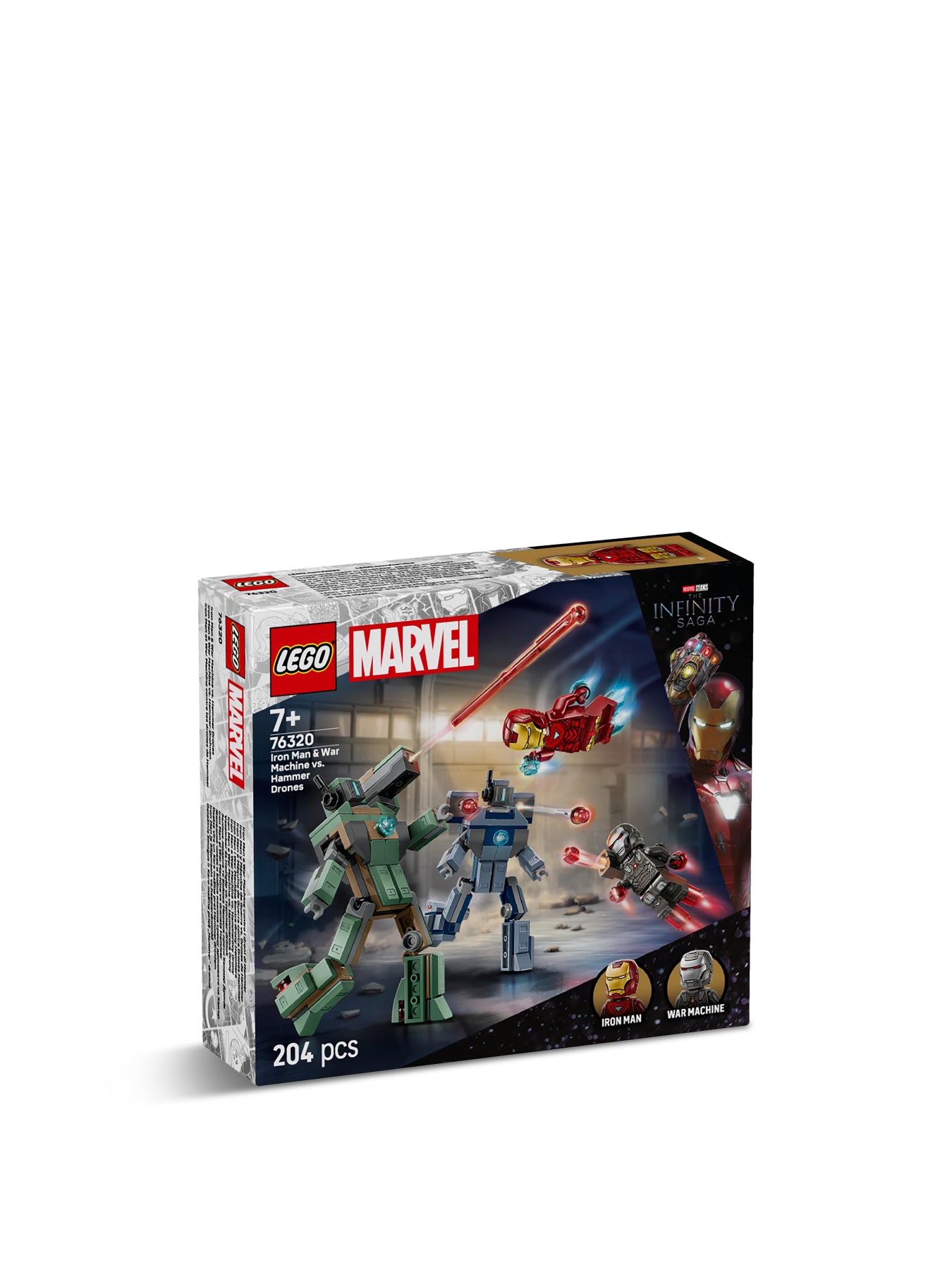 Iron Man and War Machine Battle Set 76320