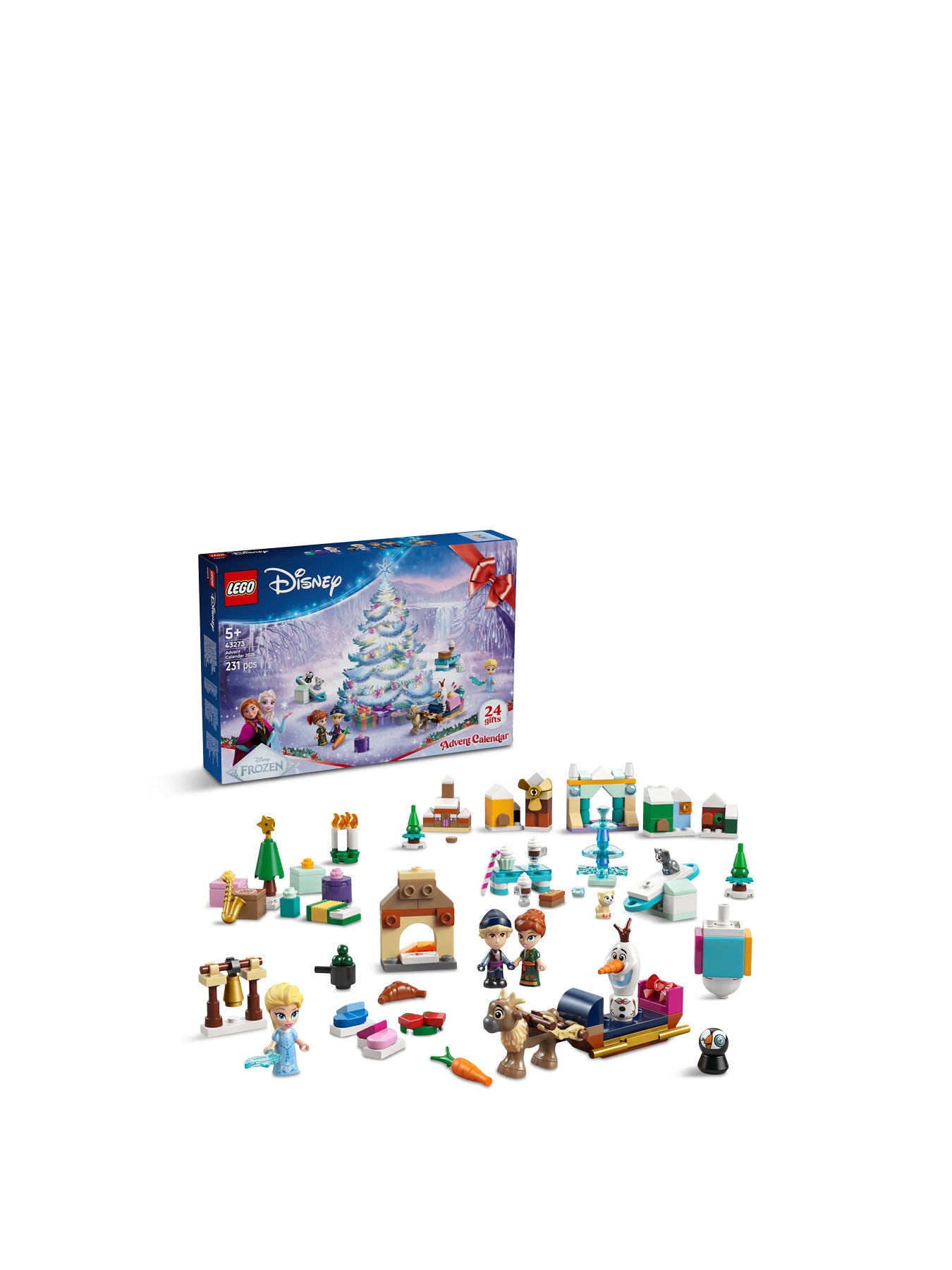 LEGO Disney Frozen Advent Calendar 2025 43273