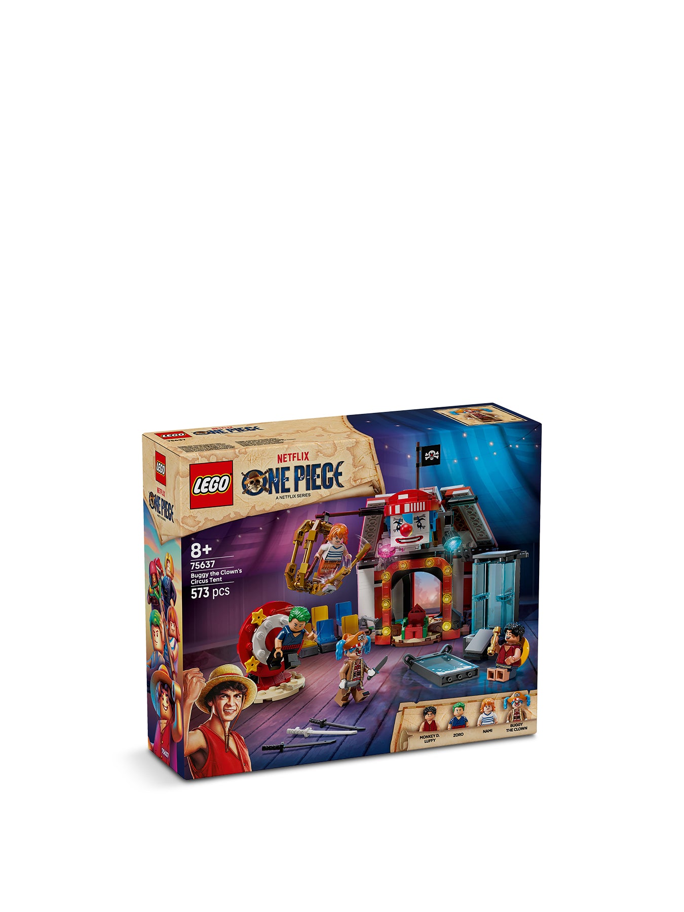 LEGO One Piece Buggy the Clown's Circus Tent Set 75637