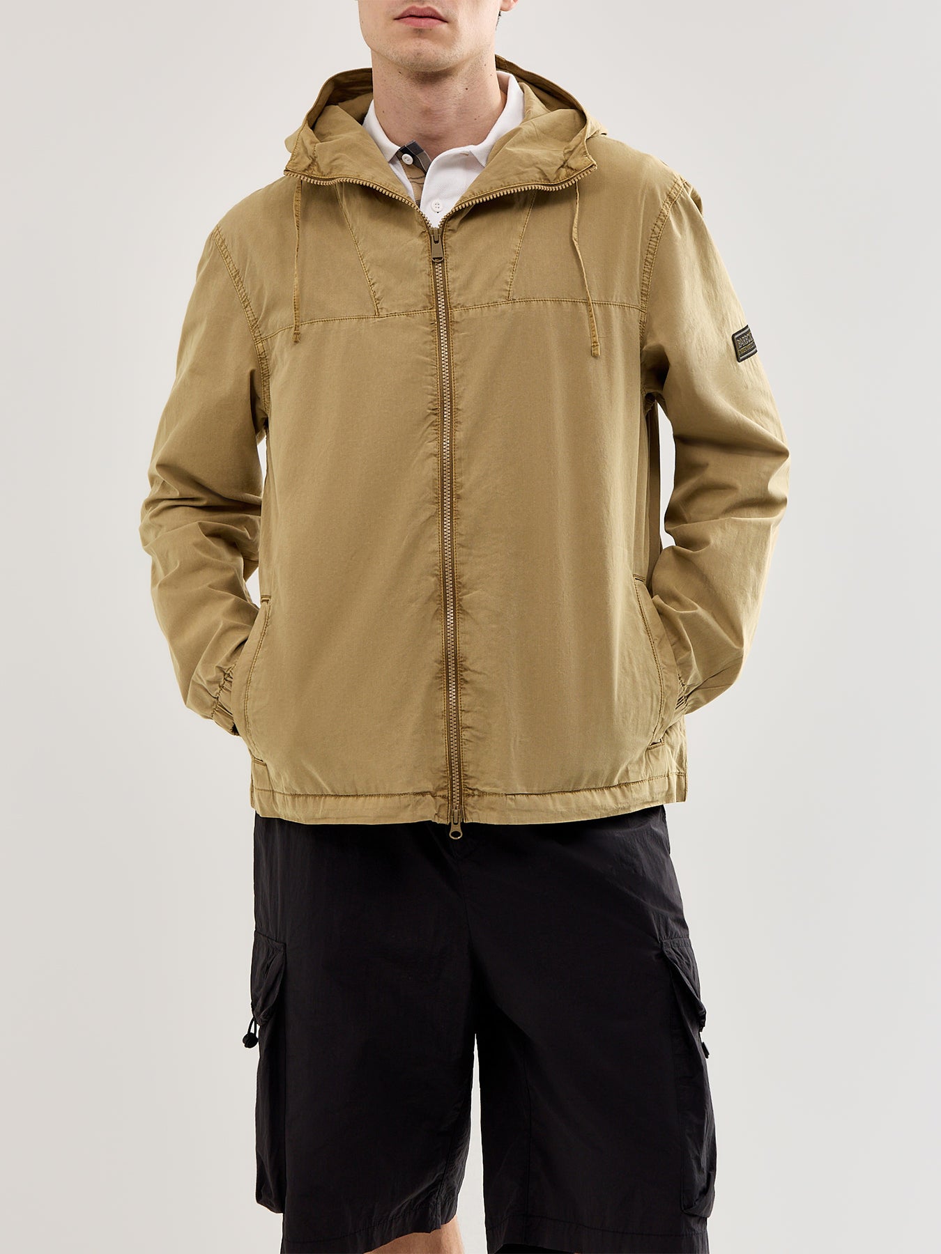 Mens Buckley Garment Dyed Overshirt