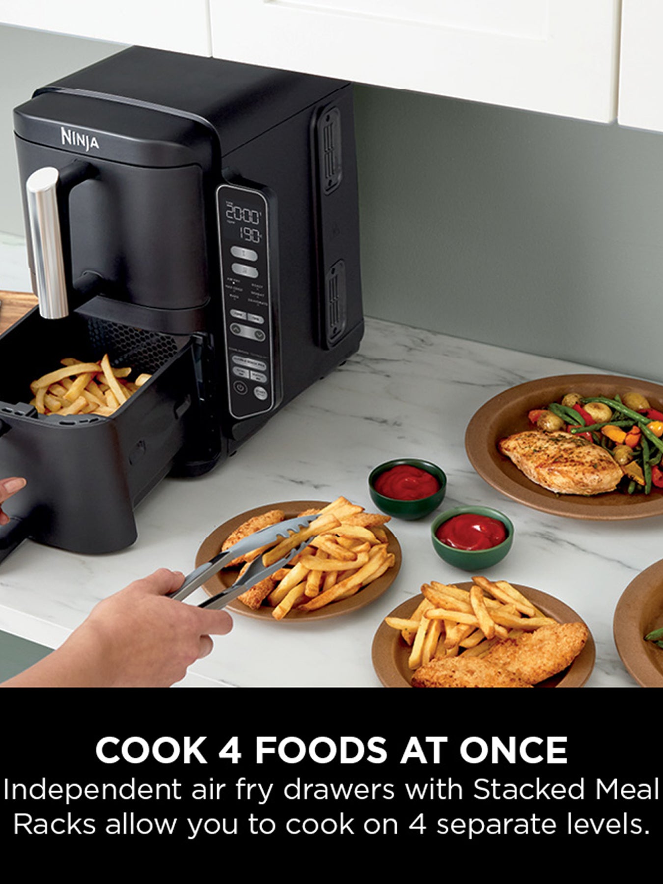 Double Stack 2 Drawer Air Fryer