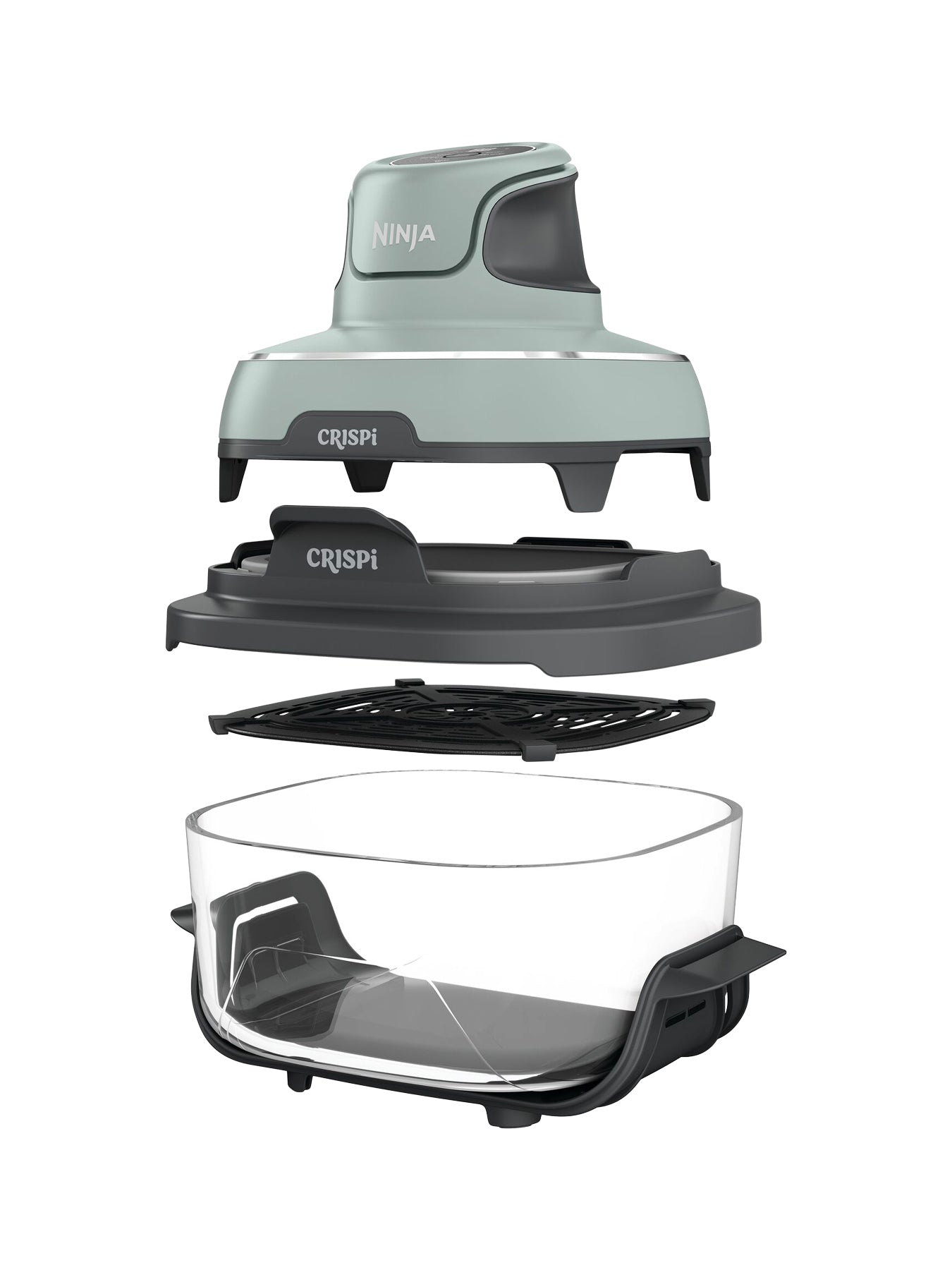 Crispi 4 in 1 Portable Air Fryer 1.4L & 3.8L