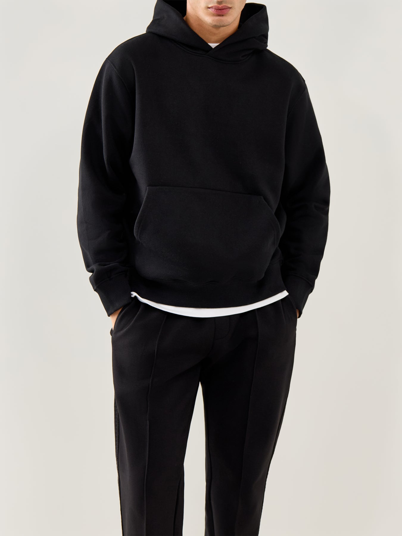 Urban Edge Sweat Hoodie Black