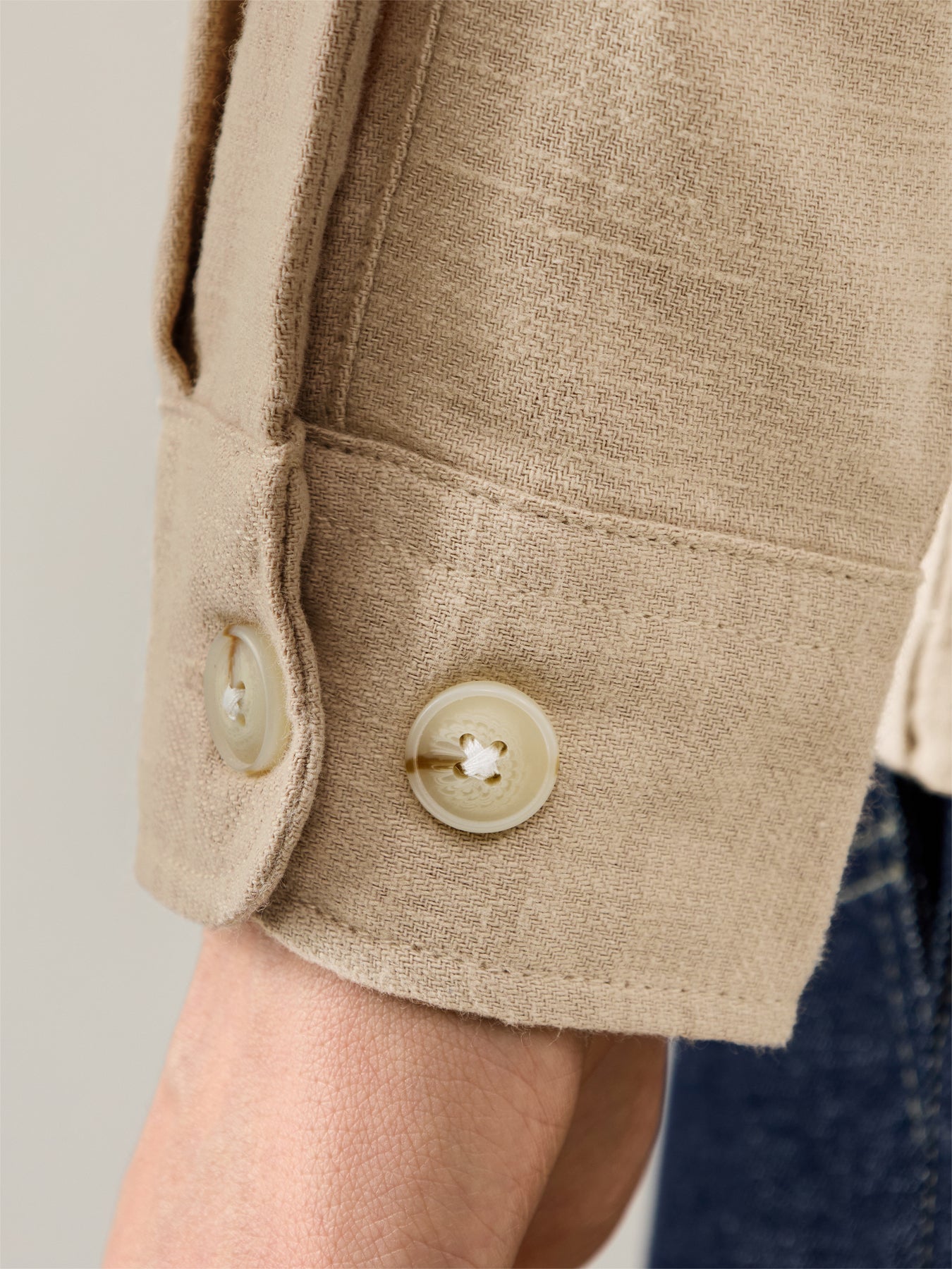 Raymond Overshirt Beige
