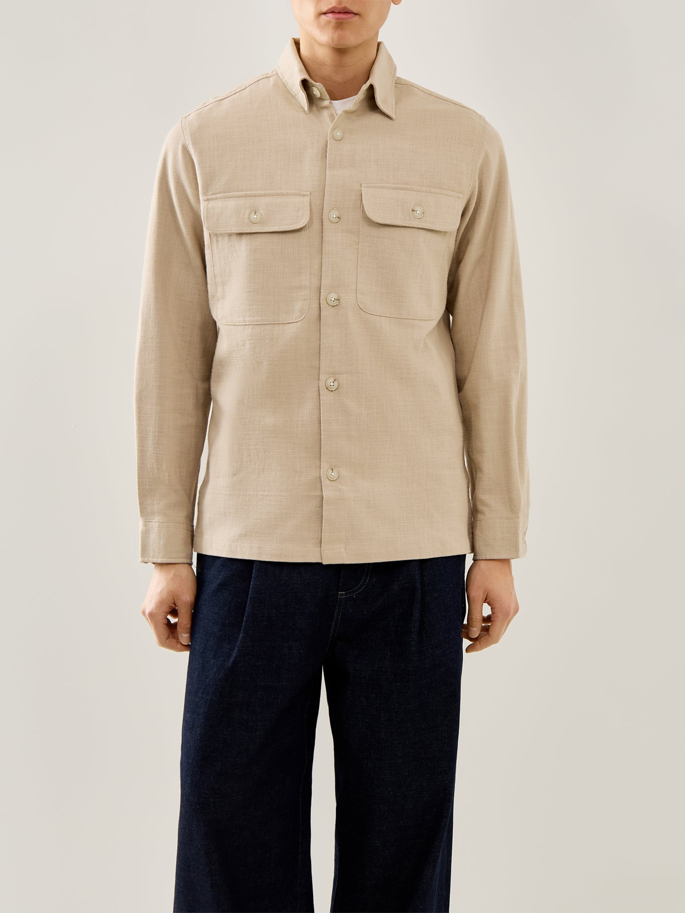 Raymond Overshirt Beige