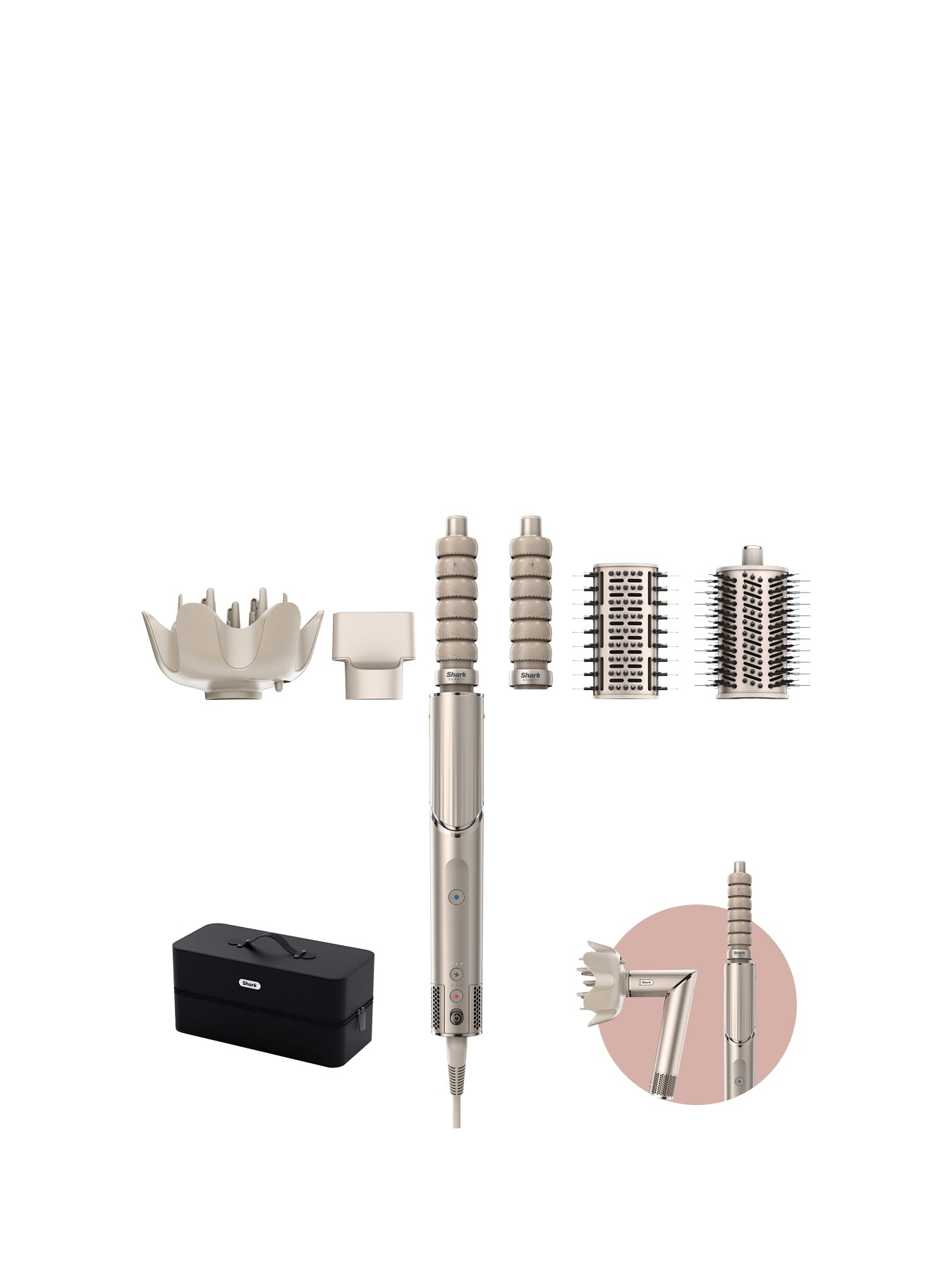 FlexStyle 5 in 1 Air Styler & Hair Dryer with Storage Case