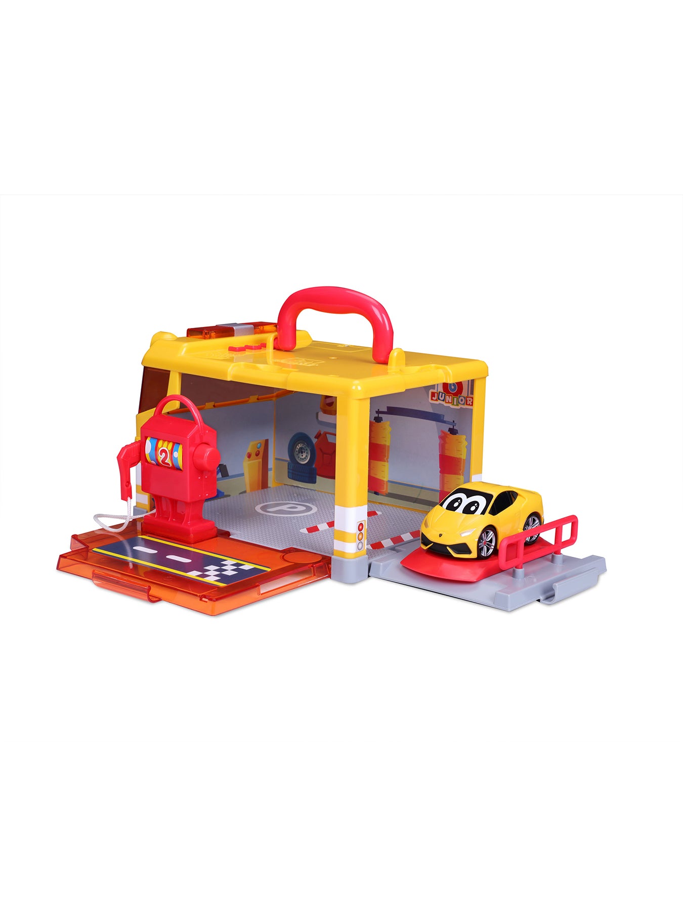 Lamborghini Carry Garage Playset