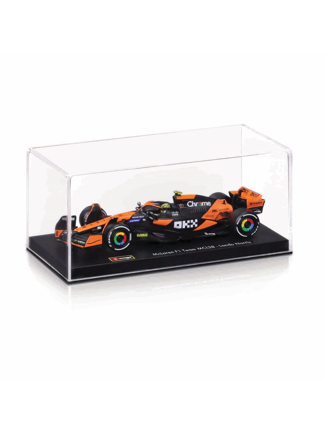 McLaren F1 MCL38 2024 Car with Norris Helmet
