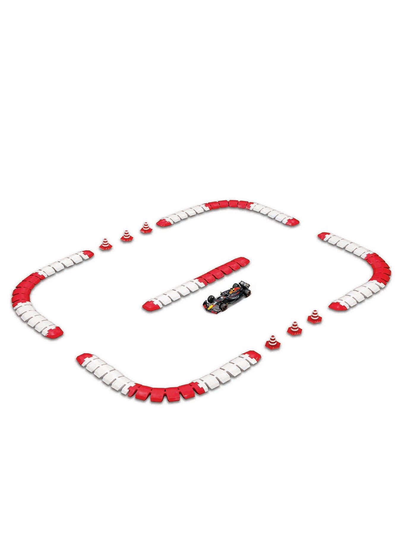 Die-Cast F1 Racing Track Set Multi