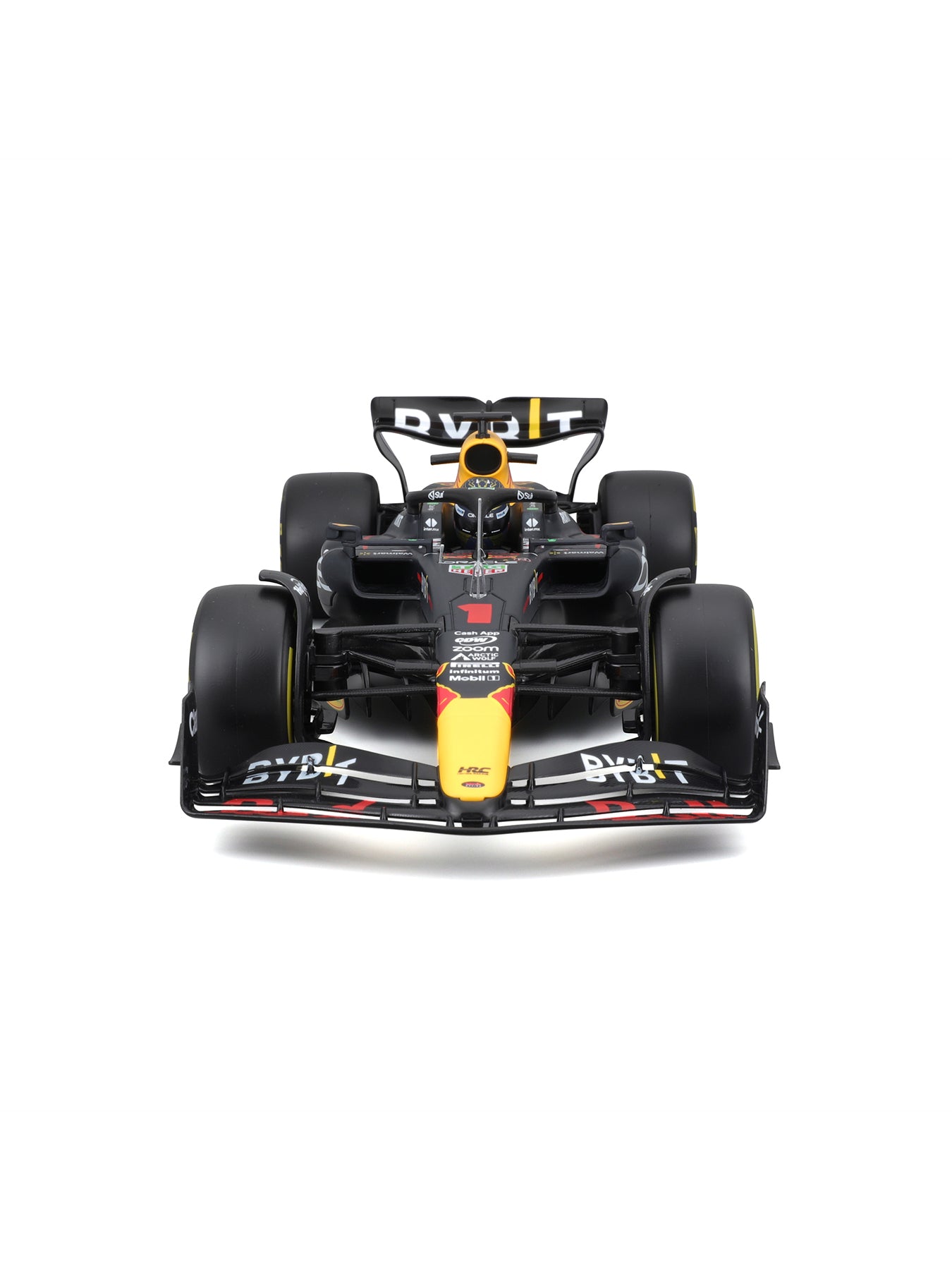 1:18 F1 Red Bull Racing Rb19 Verstappen With Helmet Model Car