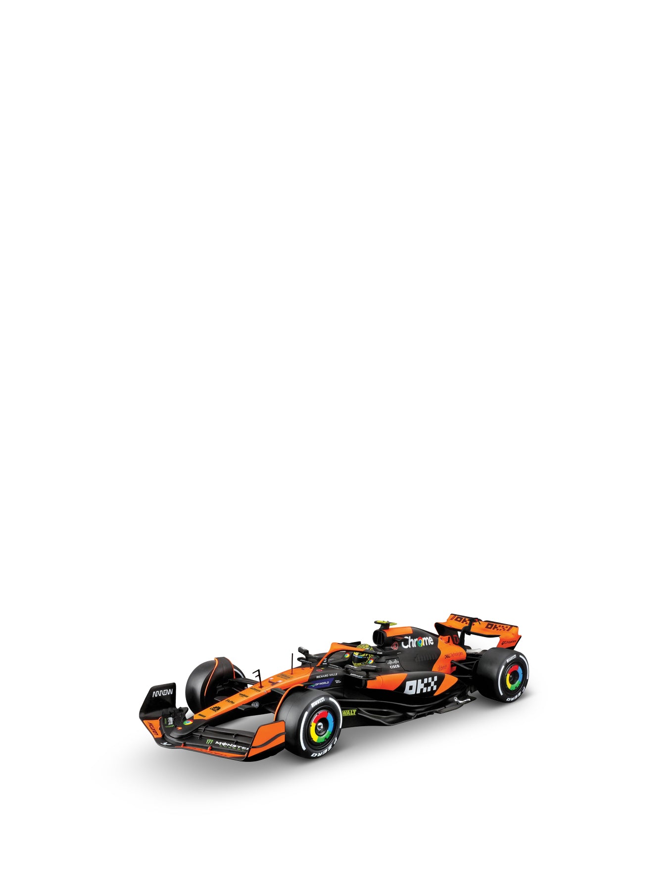 1:24 F1 McLaren MCL38 with Norris Model Kit