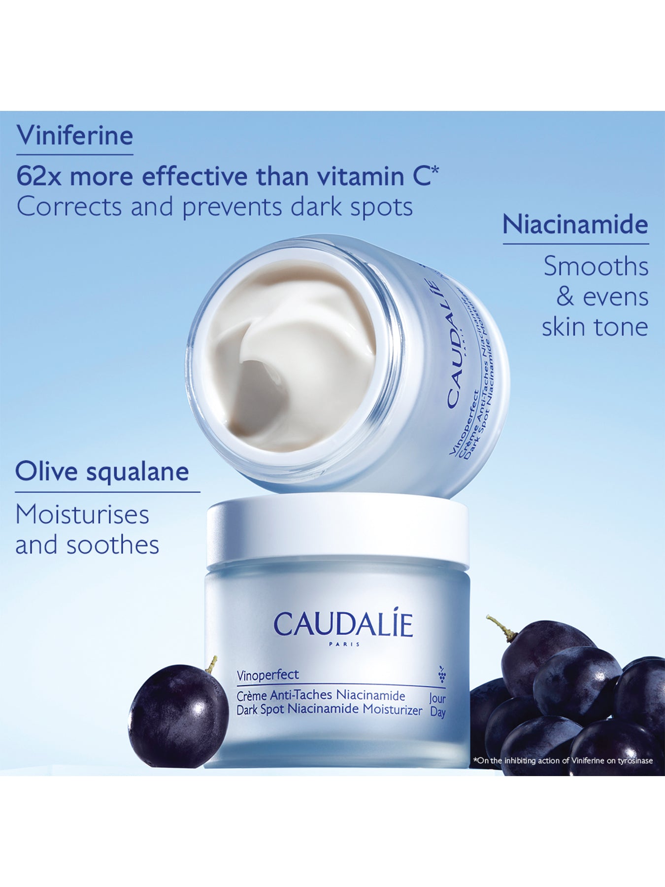 Caudalie Vinoperfect Dark Spot Niacinamide Moisturiser Refill 50ml