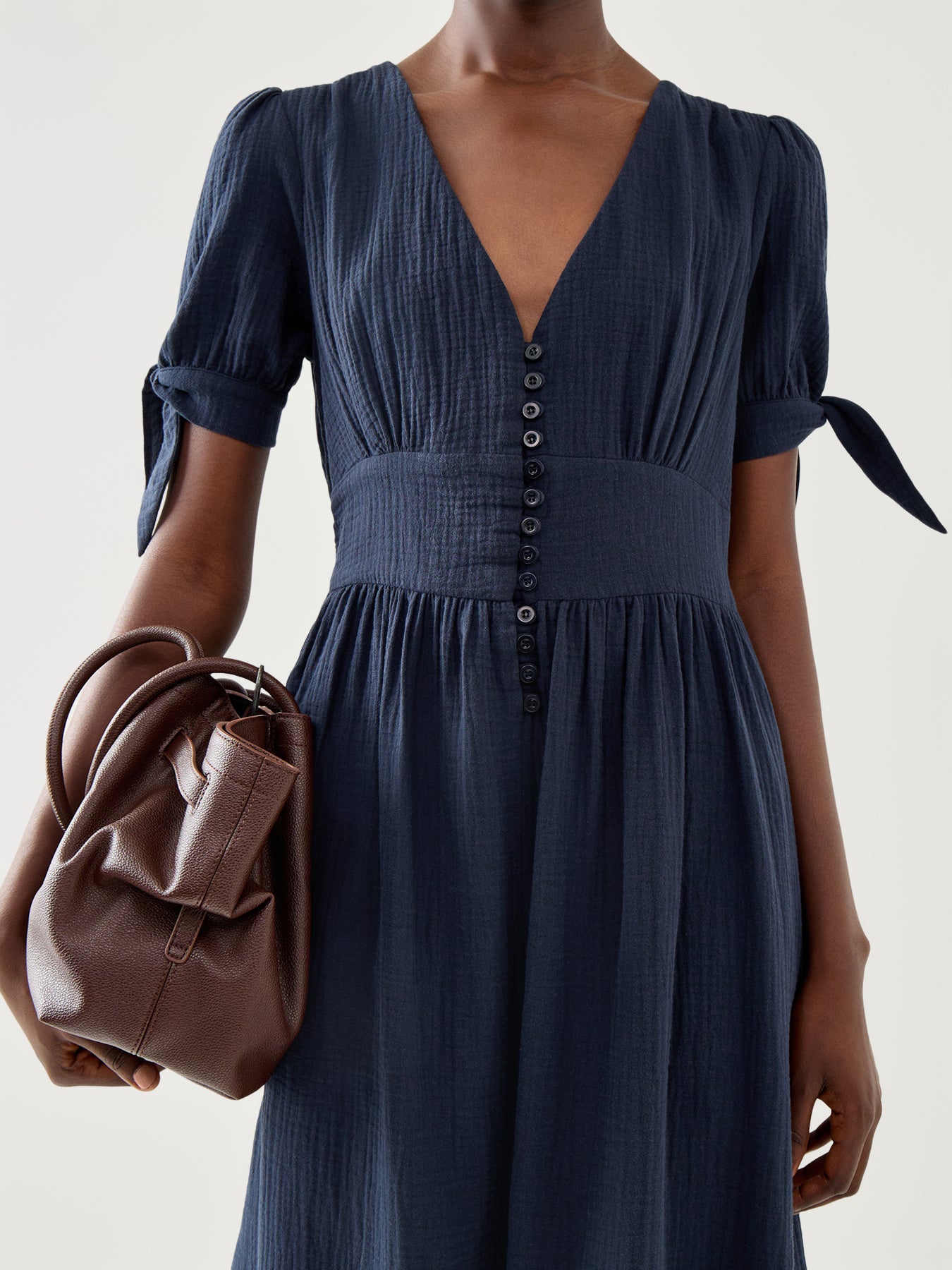 Olga Cheesecloth Dress