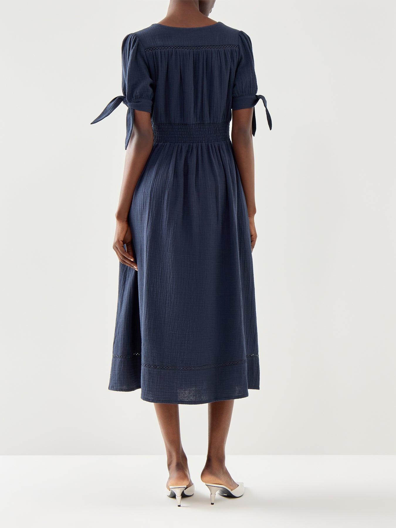 Olga Cheesecloth Dress