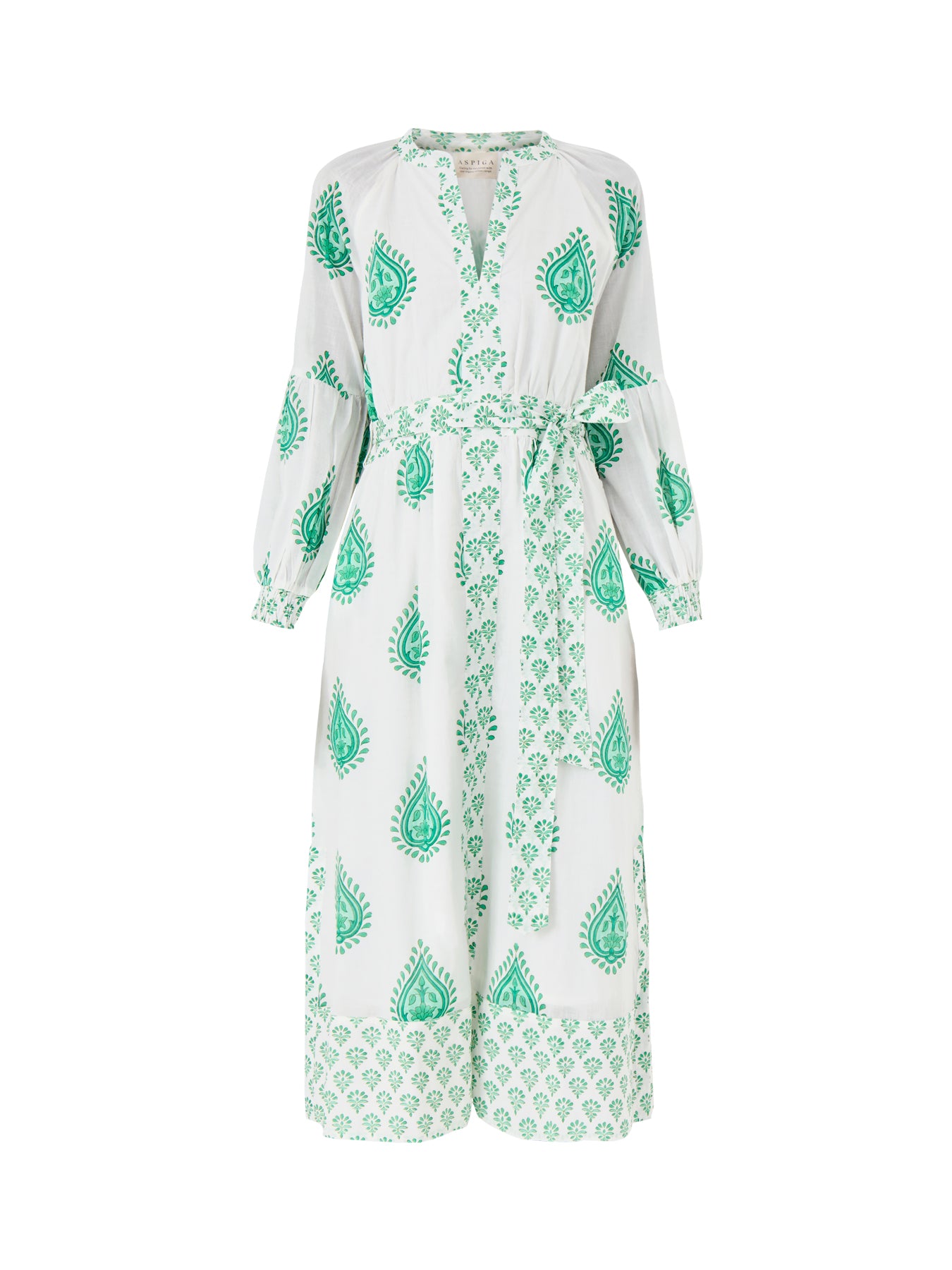 Cara Block Print Dress