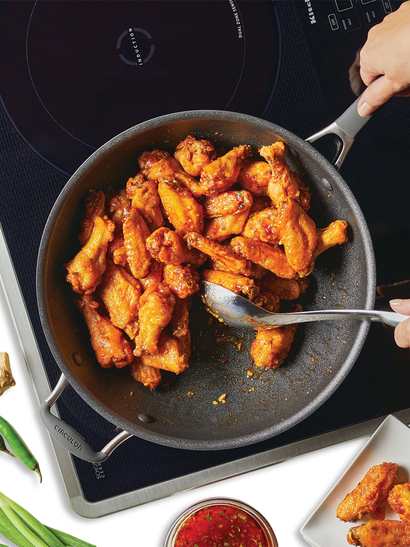 ScratchDefense A1 Series Open Stirfry Pan