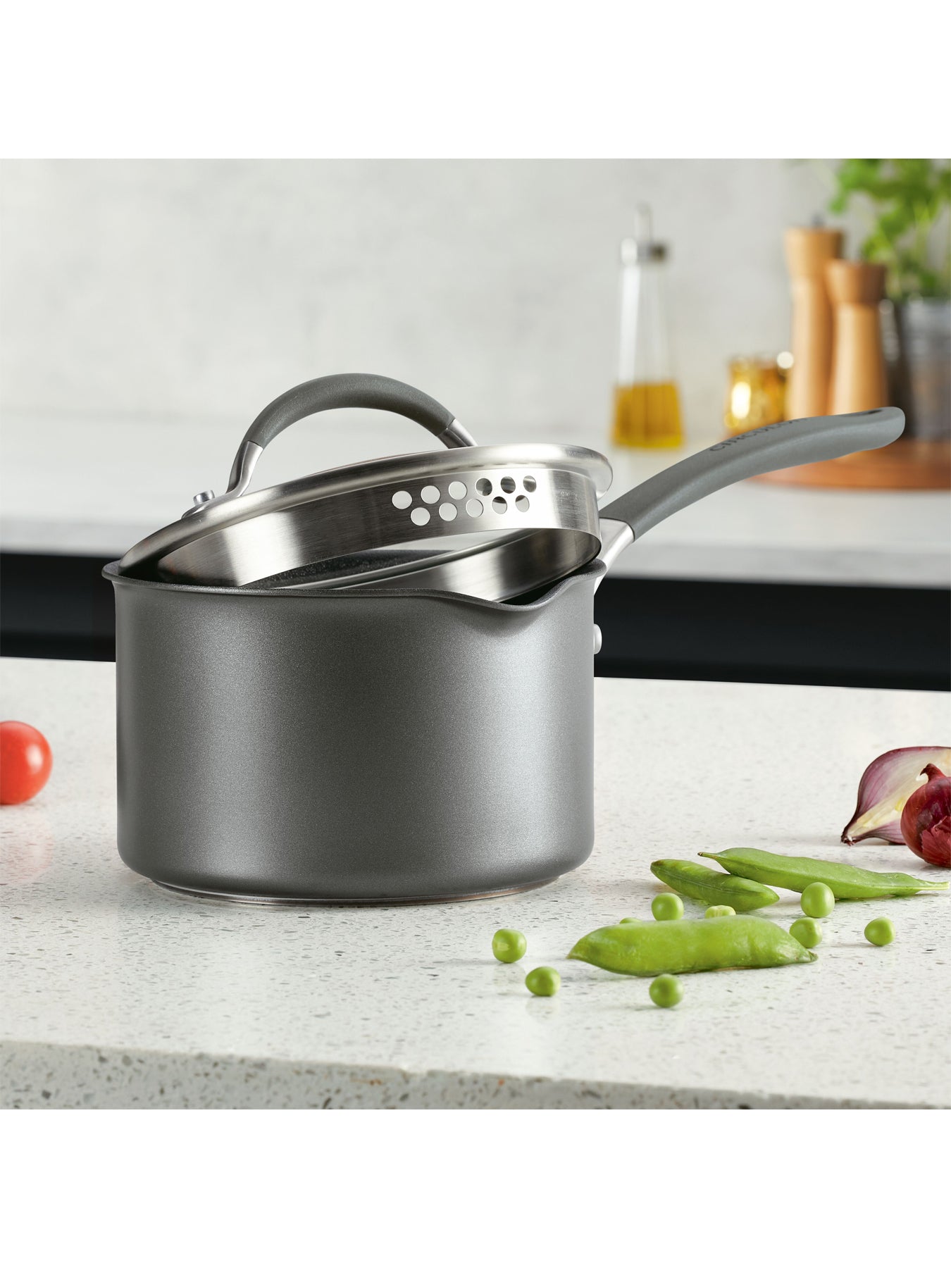 ScratchDefense A1 Series Straining Saucepan 1.8L