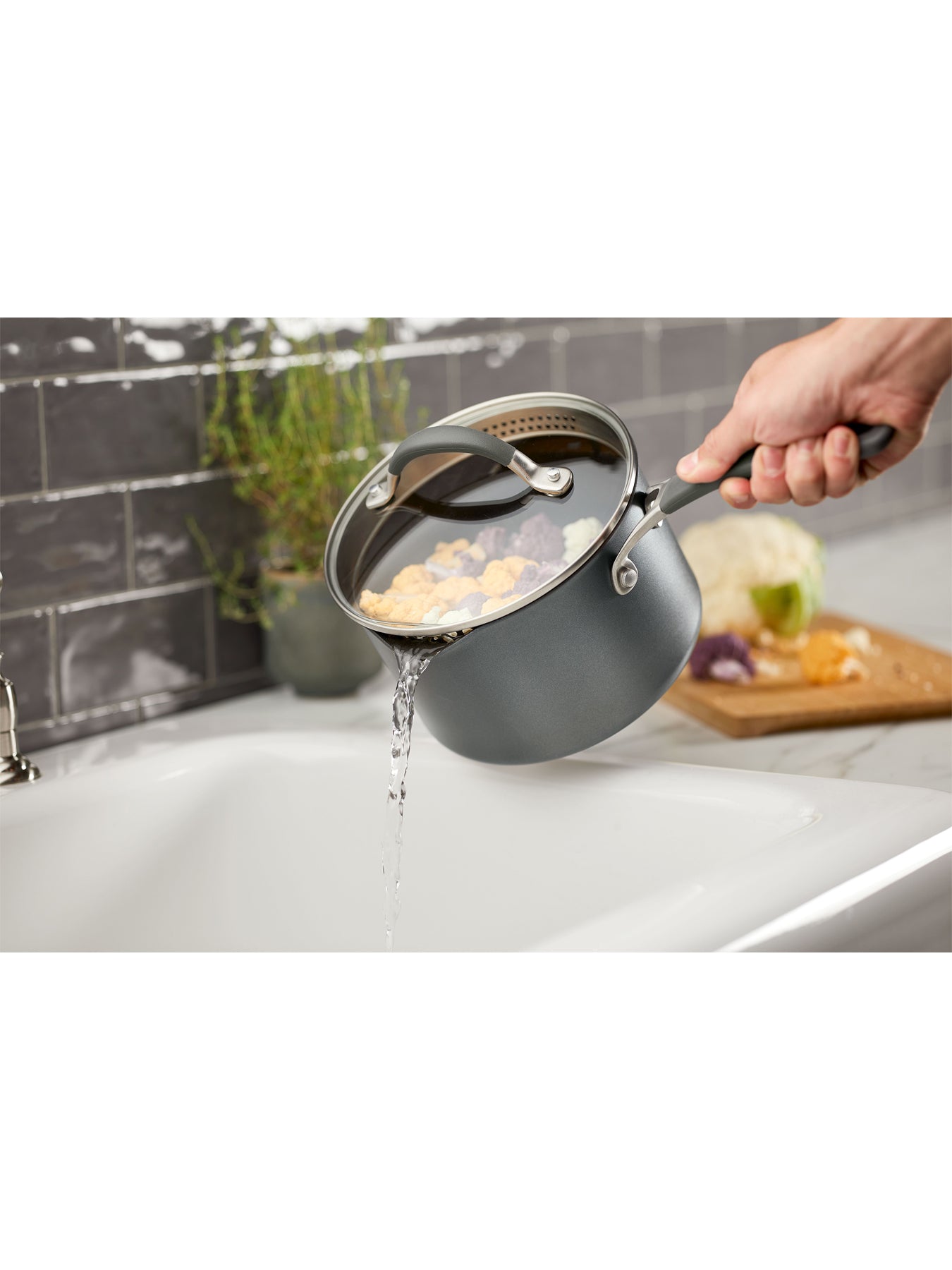 ScratchDefense A1 Series Saucepan Set 3 Piece