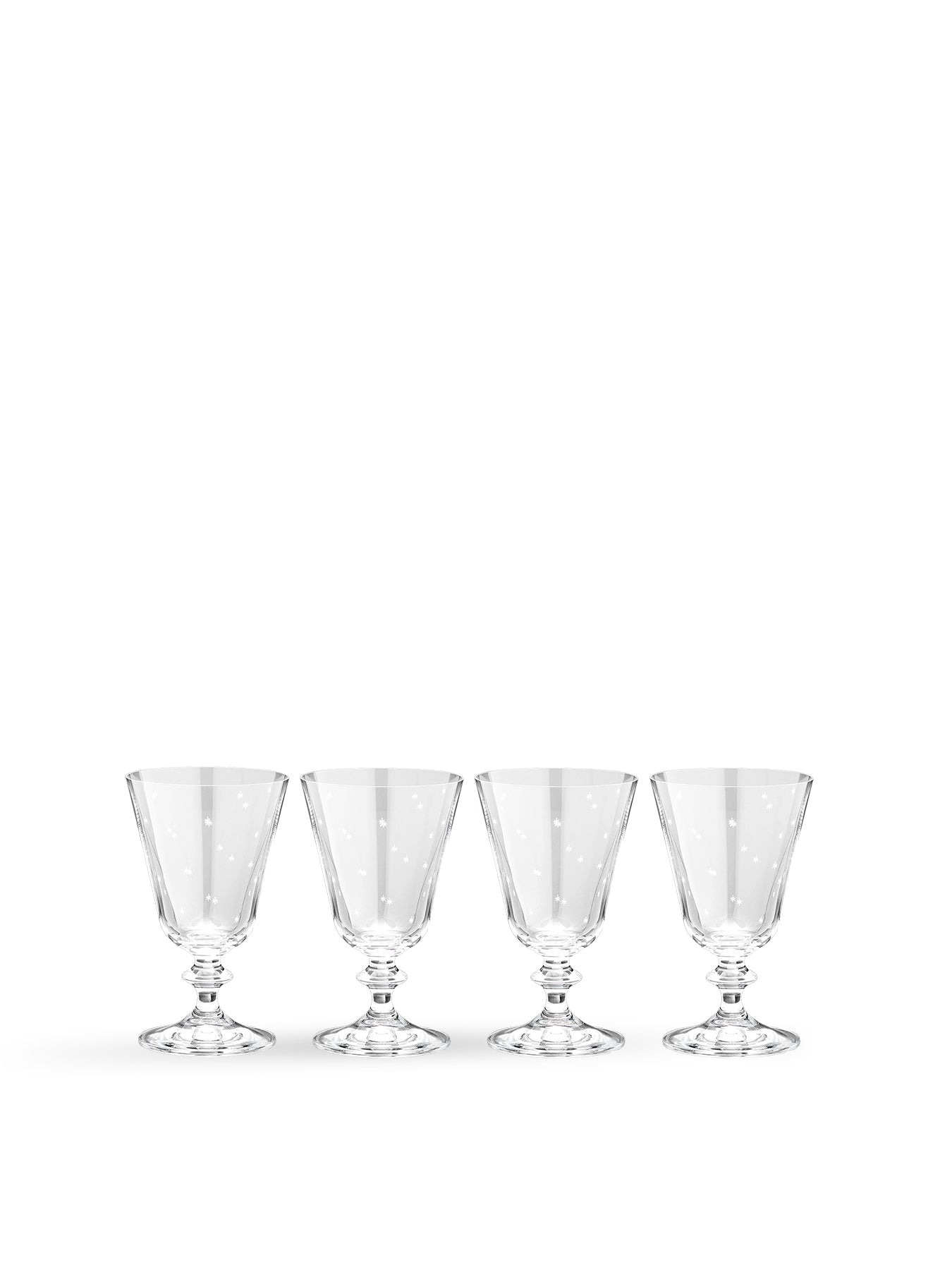 Starry Eve Short Wine Glass Set (4)