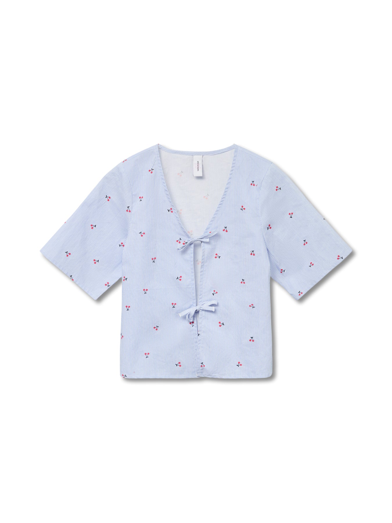 Tie Front Cherry Top