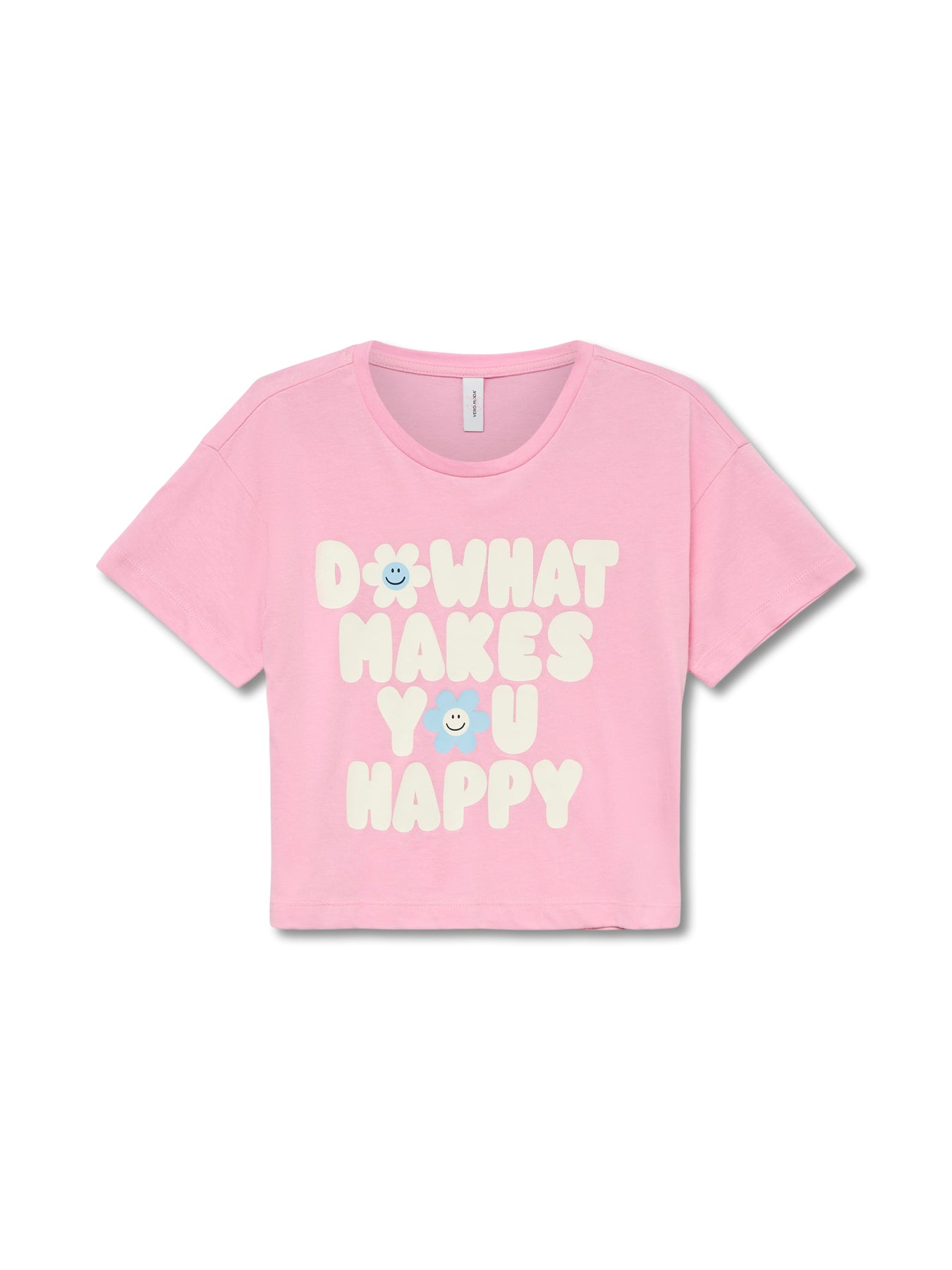 'Do what makes you Happy' Cropped T-Shirt