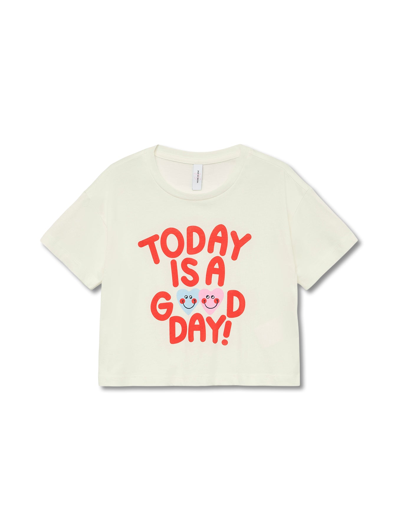 Feel Cropped T-Shirt Snow White