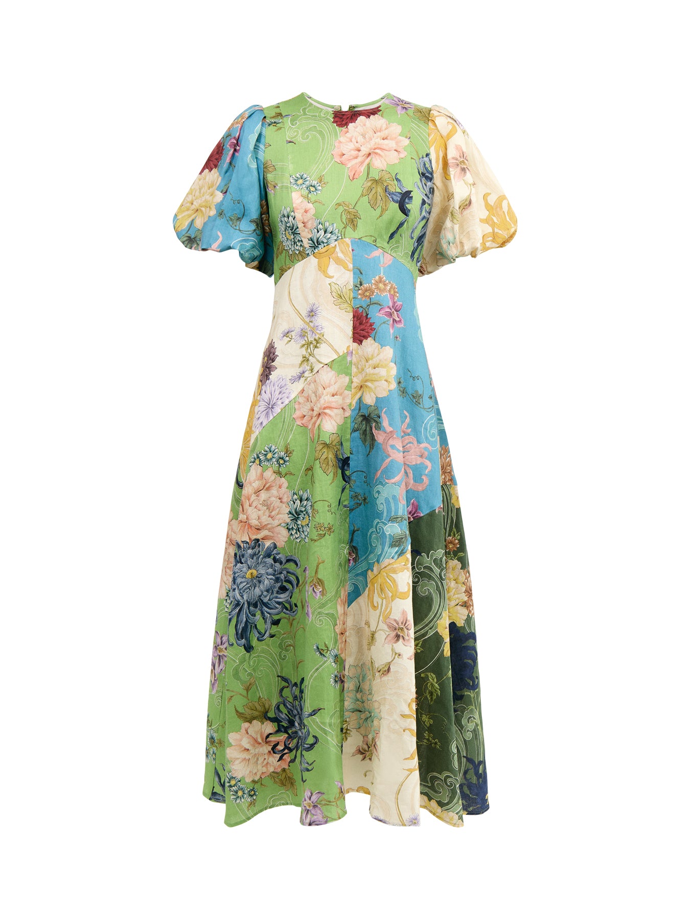 Avery Spliced Midi Dress