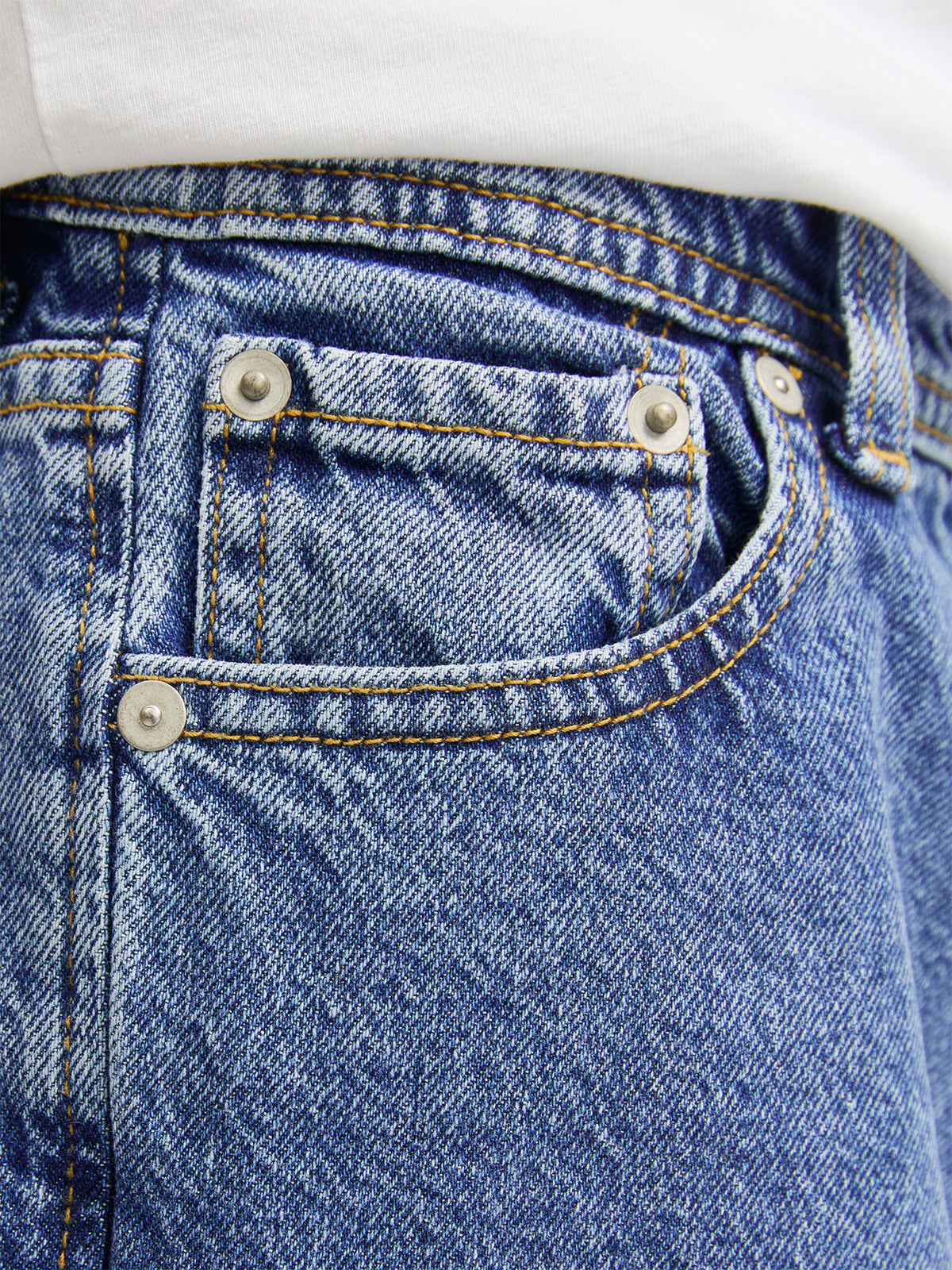 Alex Original Denim Baggy Grey & Blue Relaxed Fit Jeans