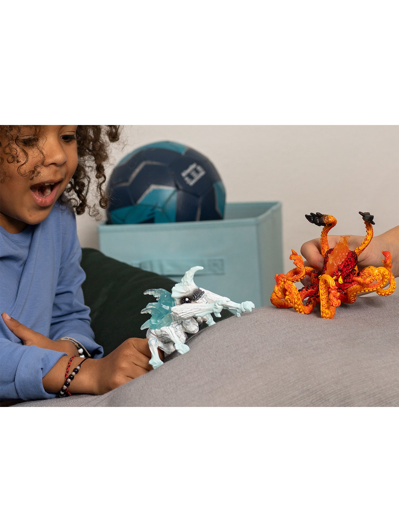 Ice Bug vs. Fire Kraken Battle Set
