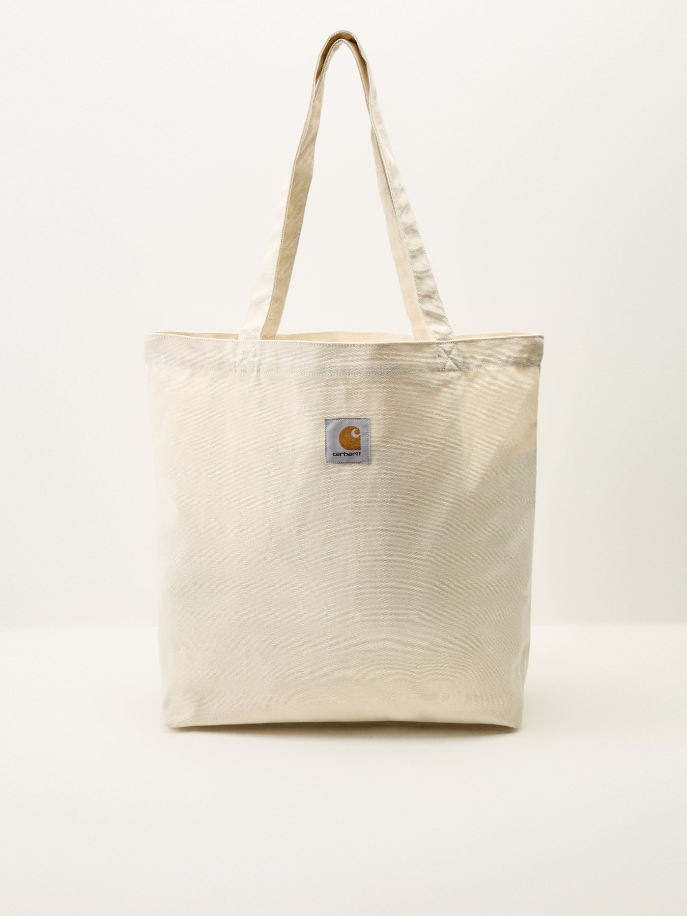 Canvas Graphic Tote Cotton Natural