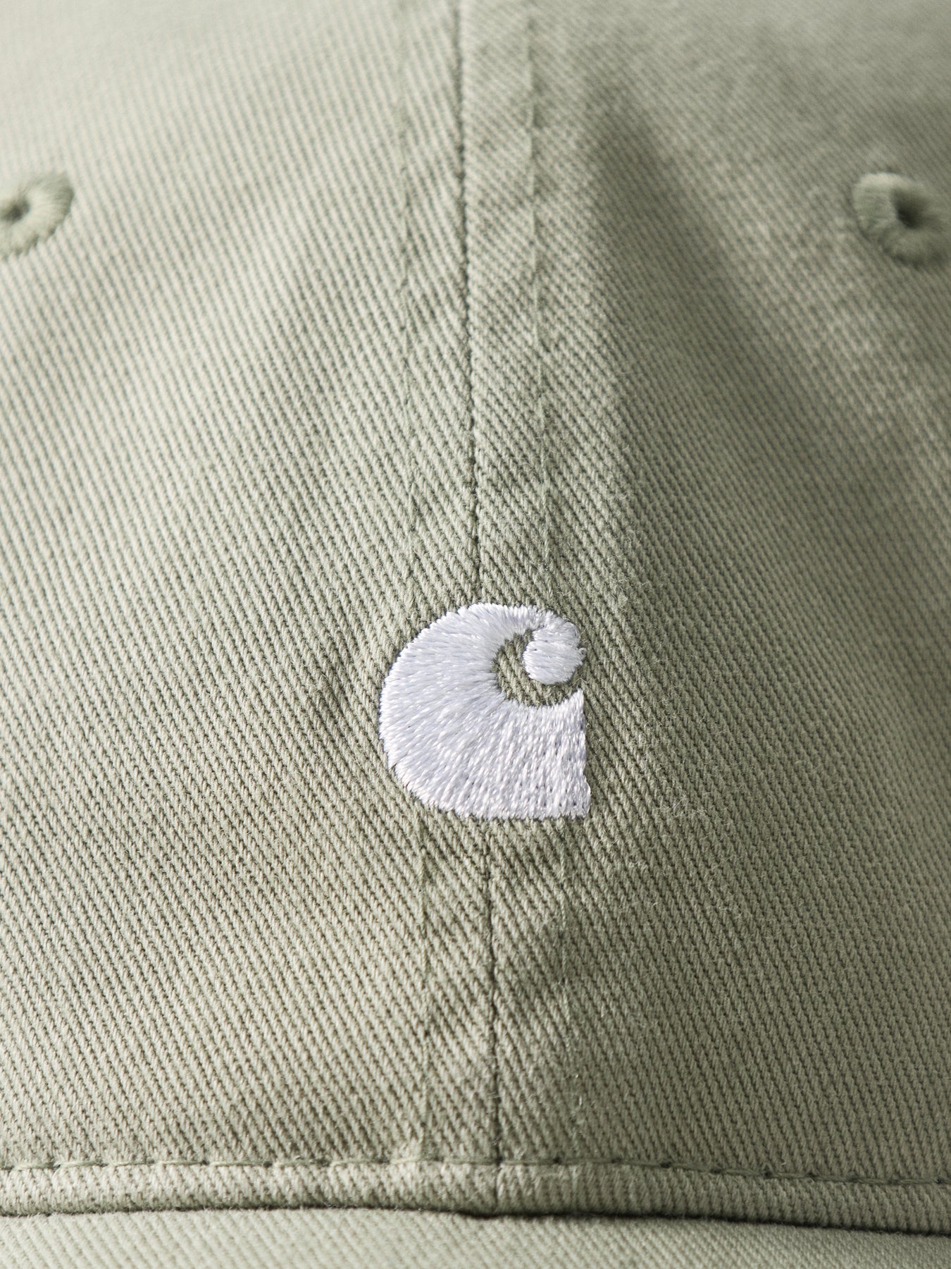 Madison Logo Cap Pale Olive