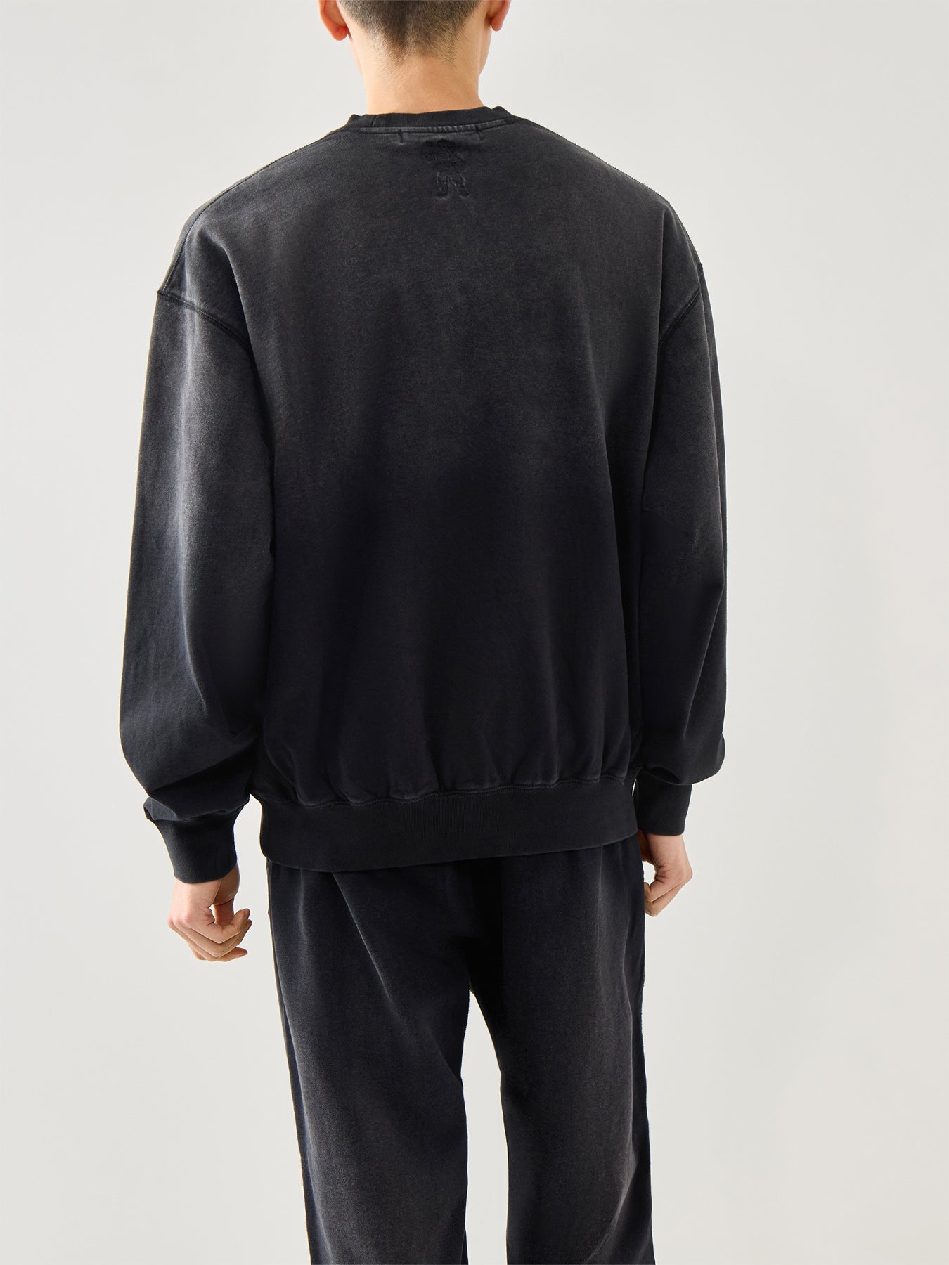 Oversized Arch Logo Crewneck