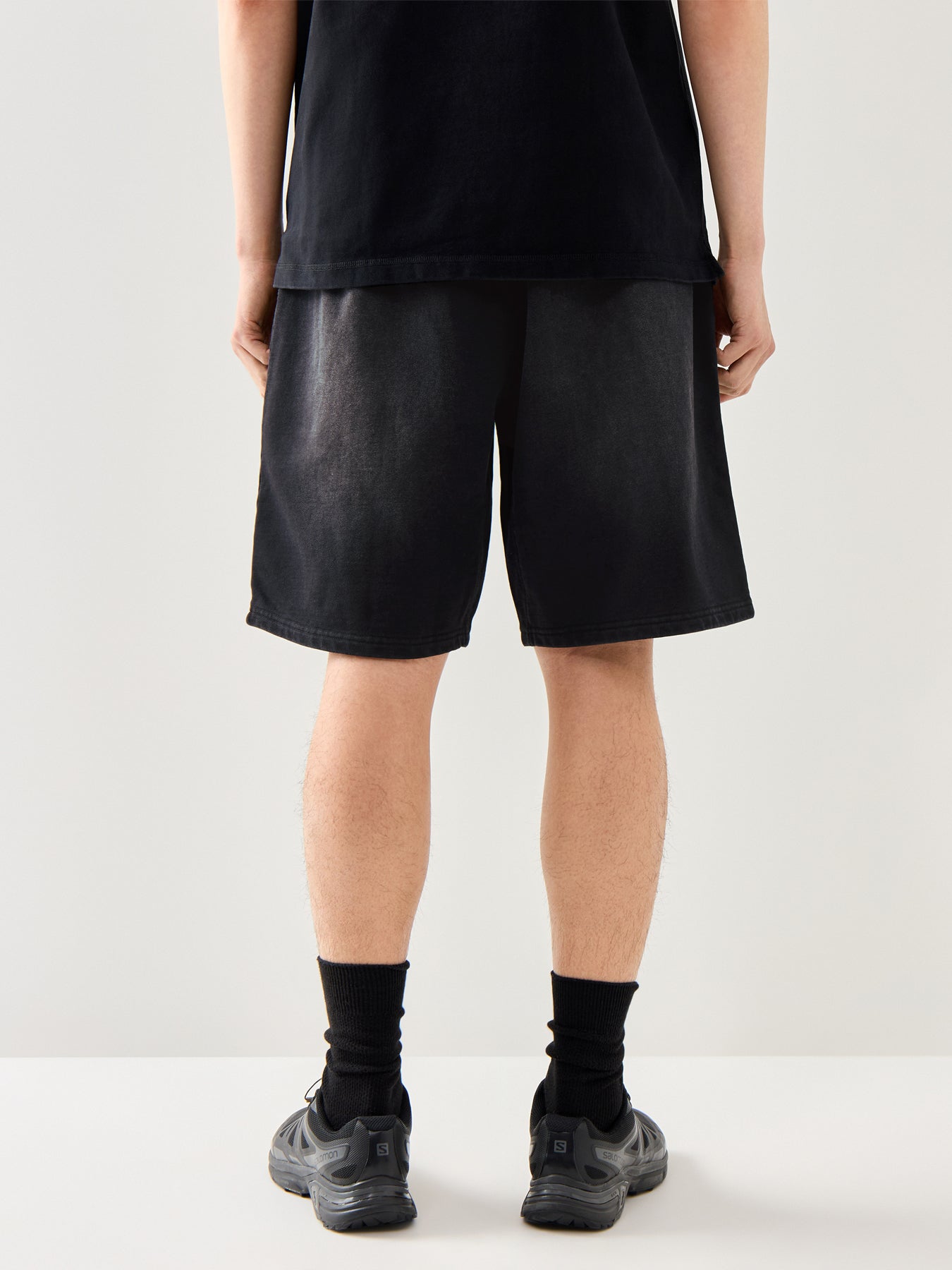 Oversized Arch Logo Sweatshorts