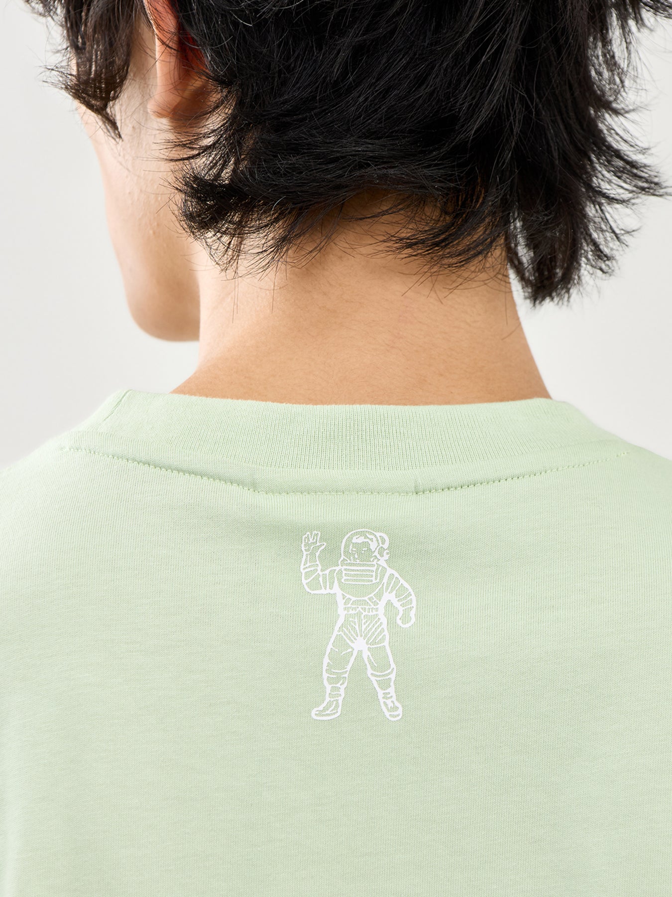 Pistachio Cotton Small Arch Logo T-Shirt