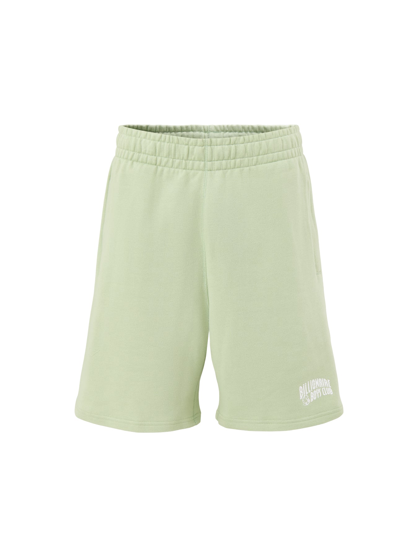 Pistachio Cotton Small Arch Logo Shorts