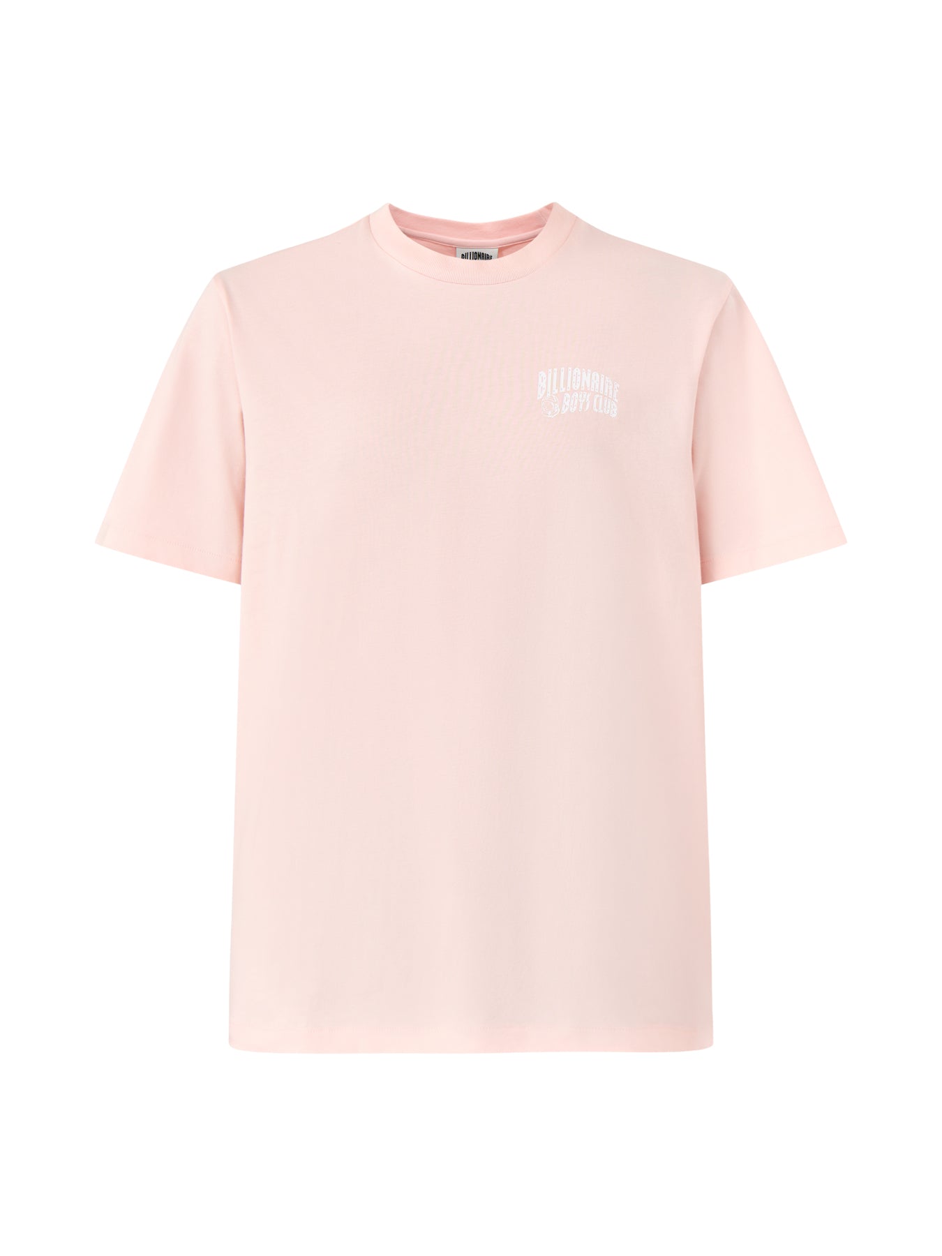 Pink Cotton Small Arch Logo T-Shirt
