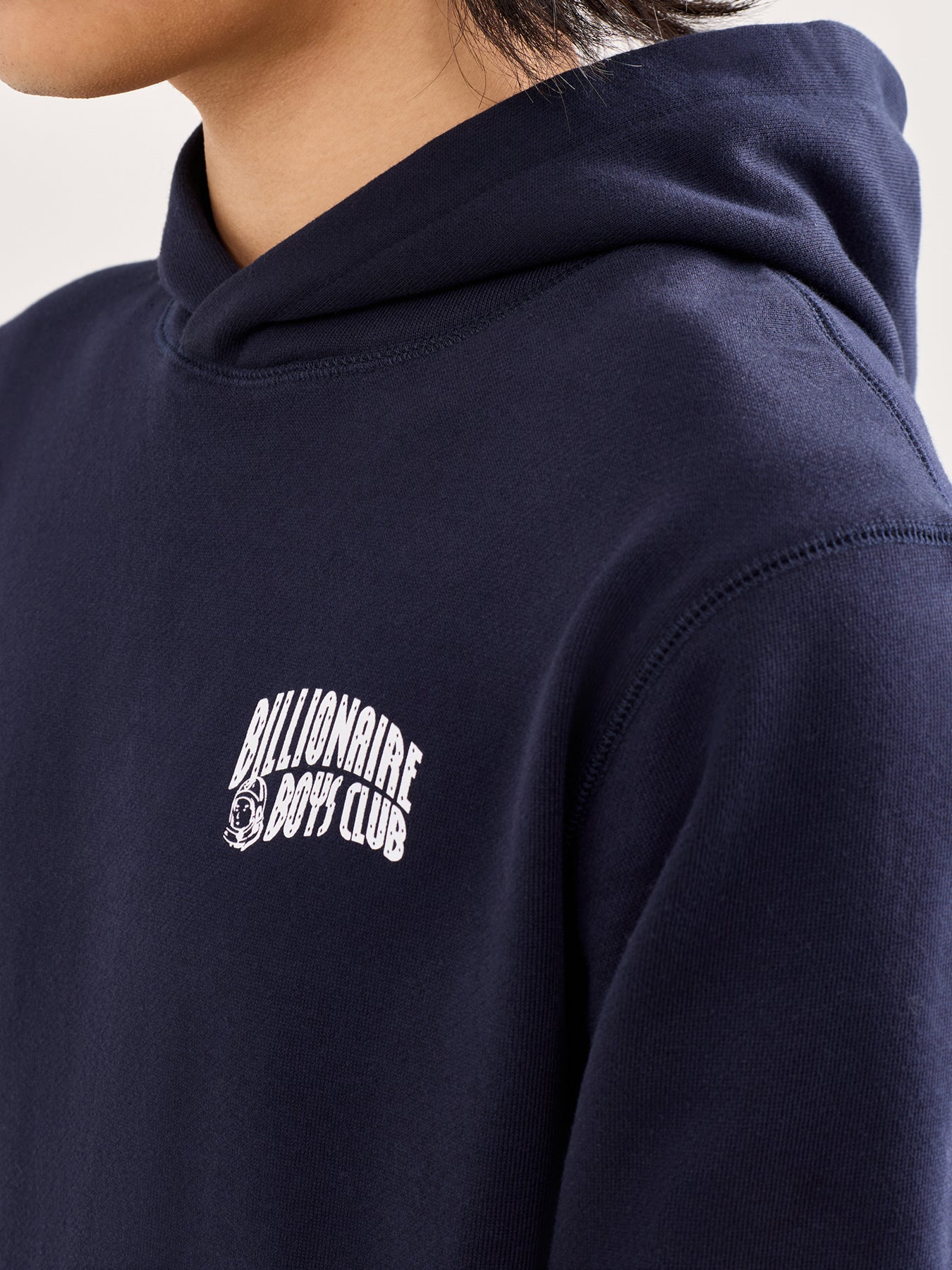 Small Arch Logo Popover Hood Navy