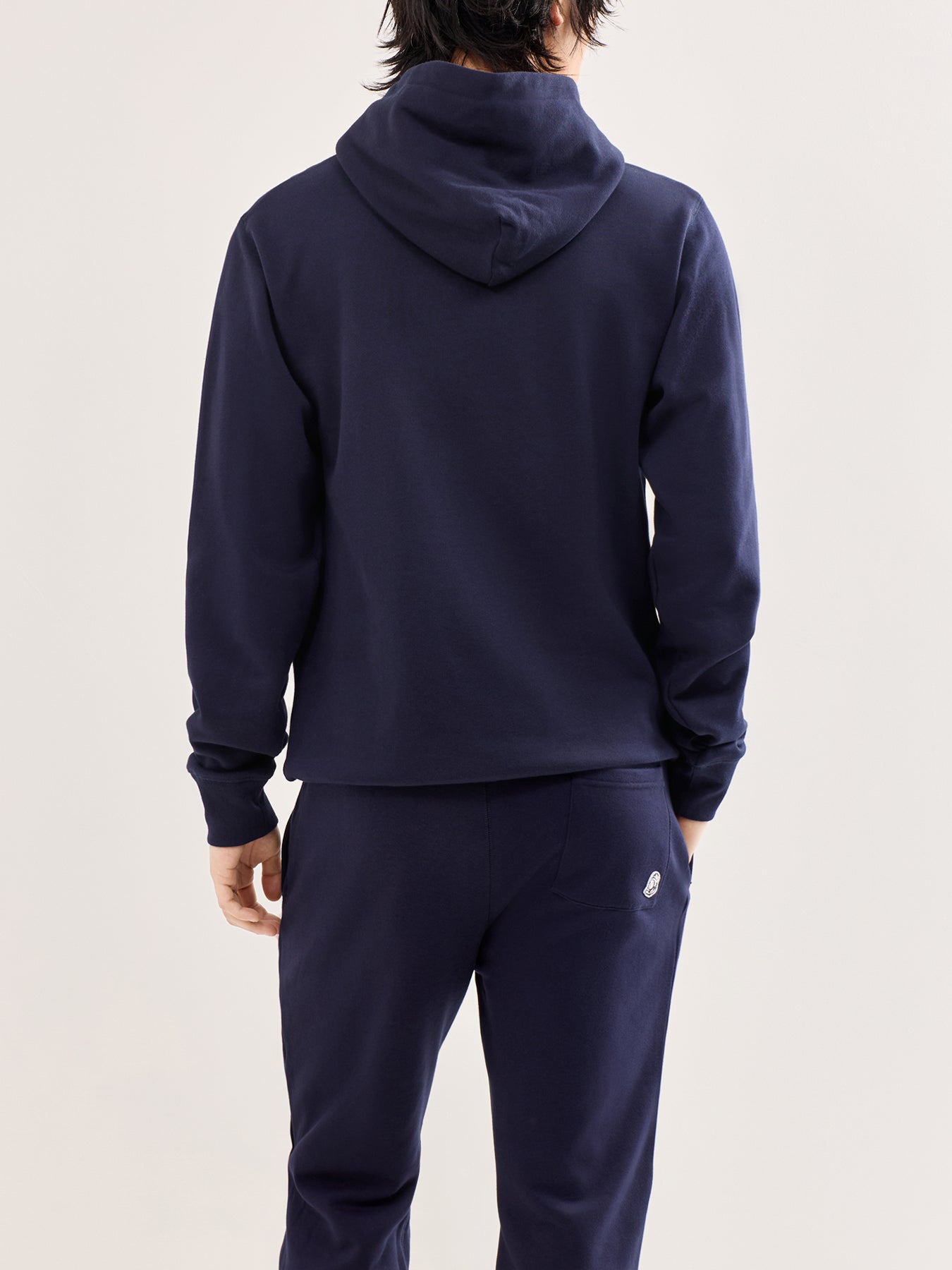 Small Arch Logo Popover Hood Navy