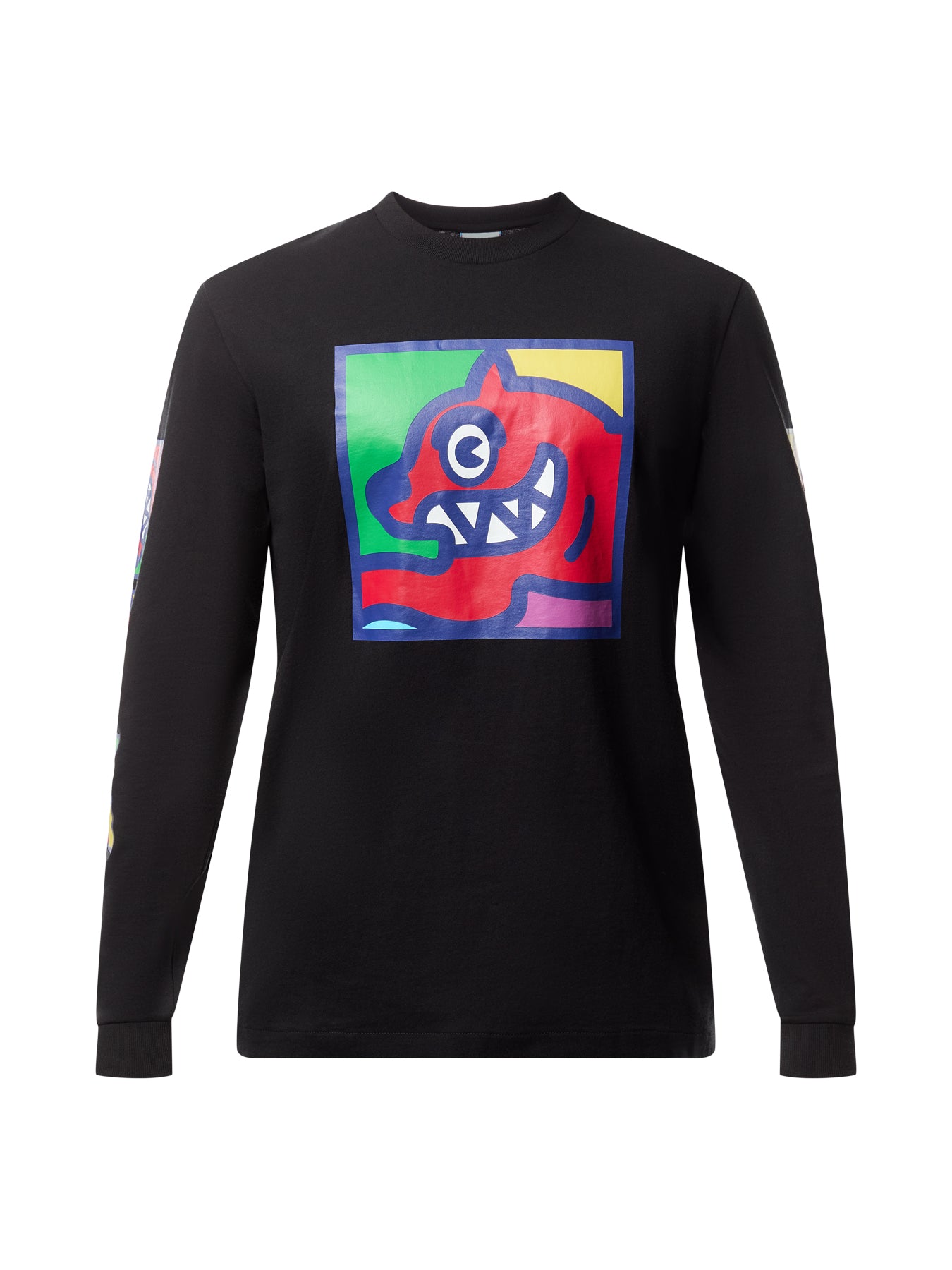 Pop Art Running Dog L/S T-Shirt