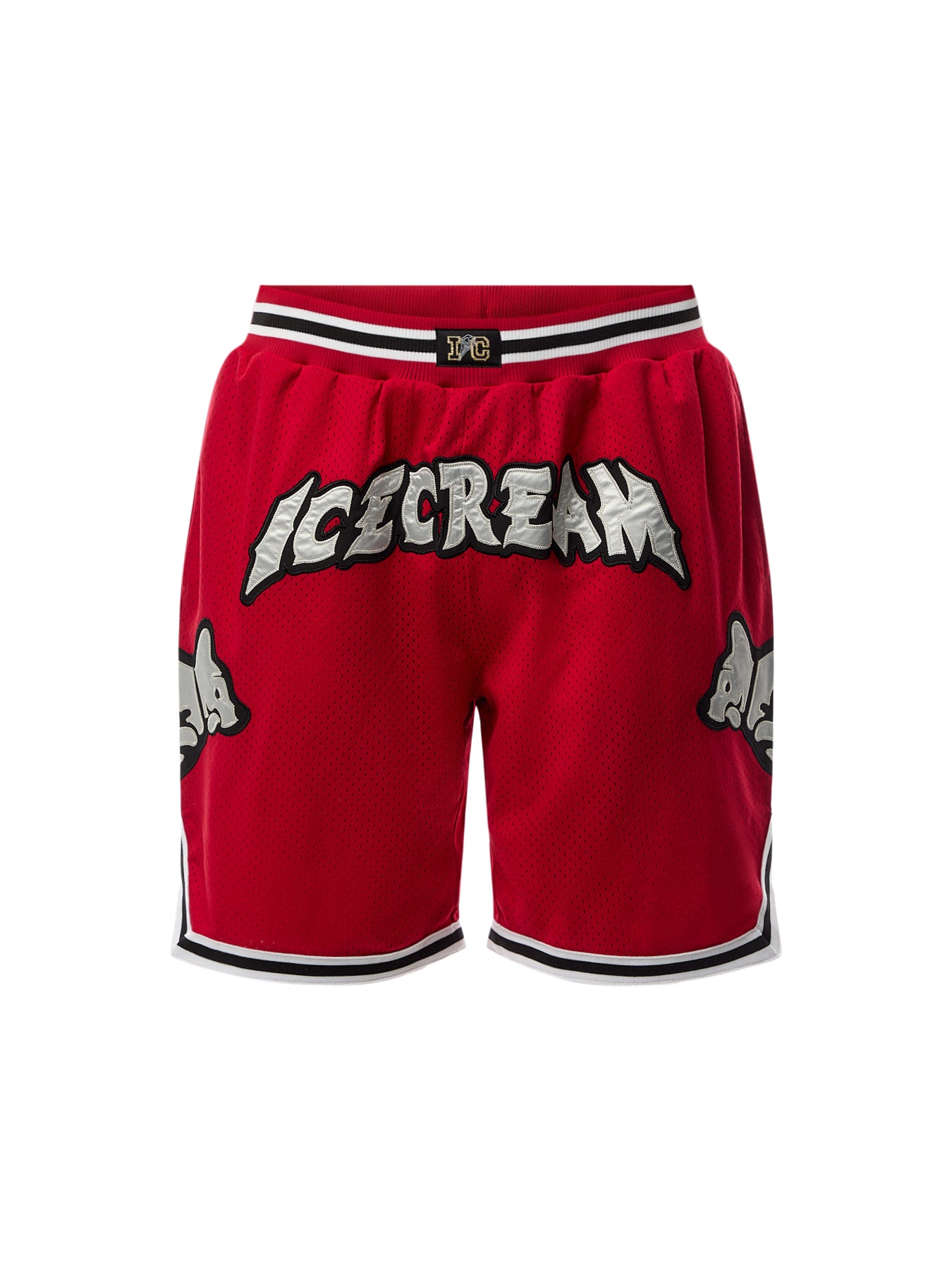 Running Puppy Applique Basketball Shorts